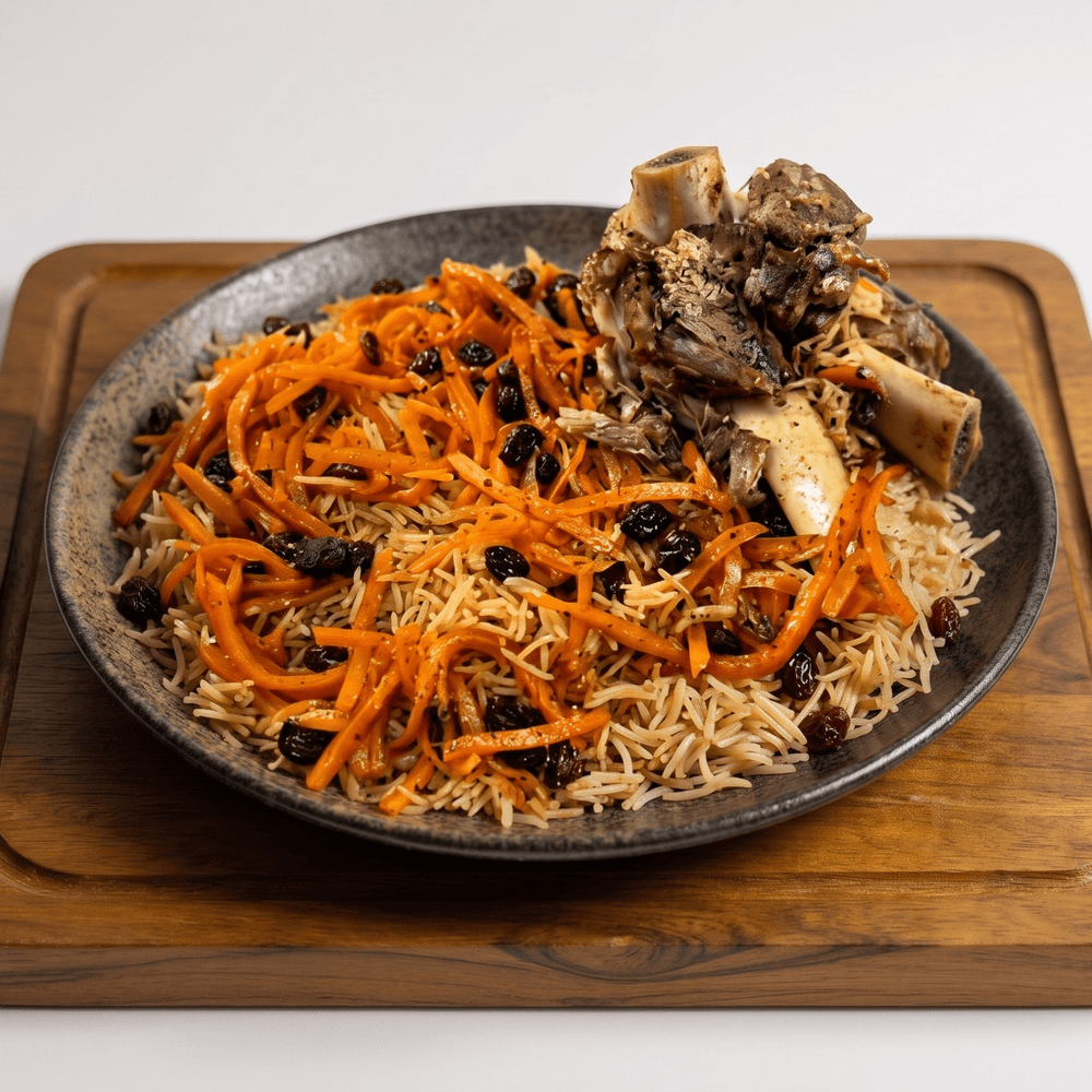 Lamb Shank with Kabuli Palow