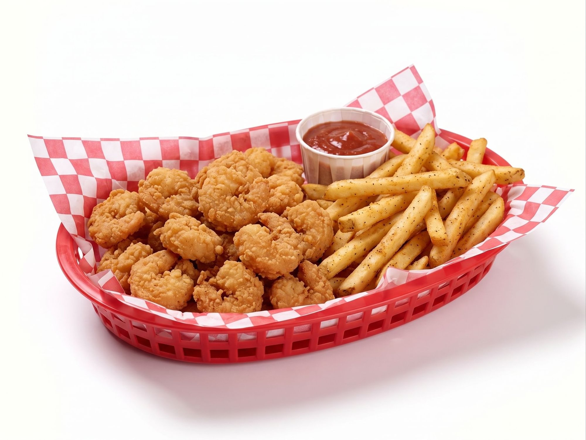 Shrimp in Basket Platter