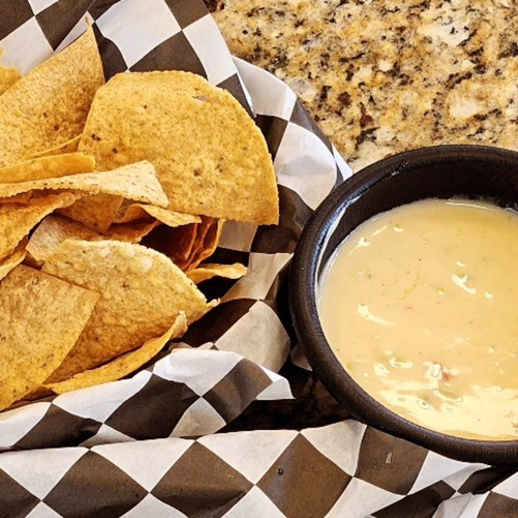 Chips and Queso 8 Oz