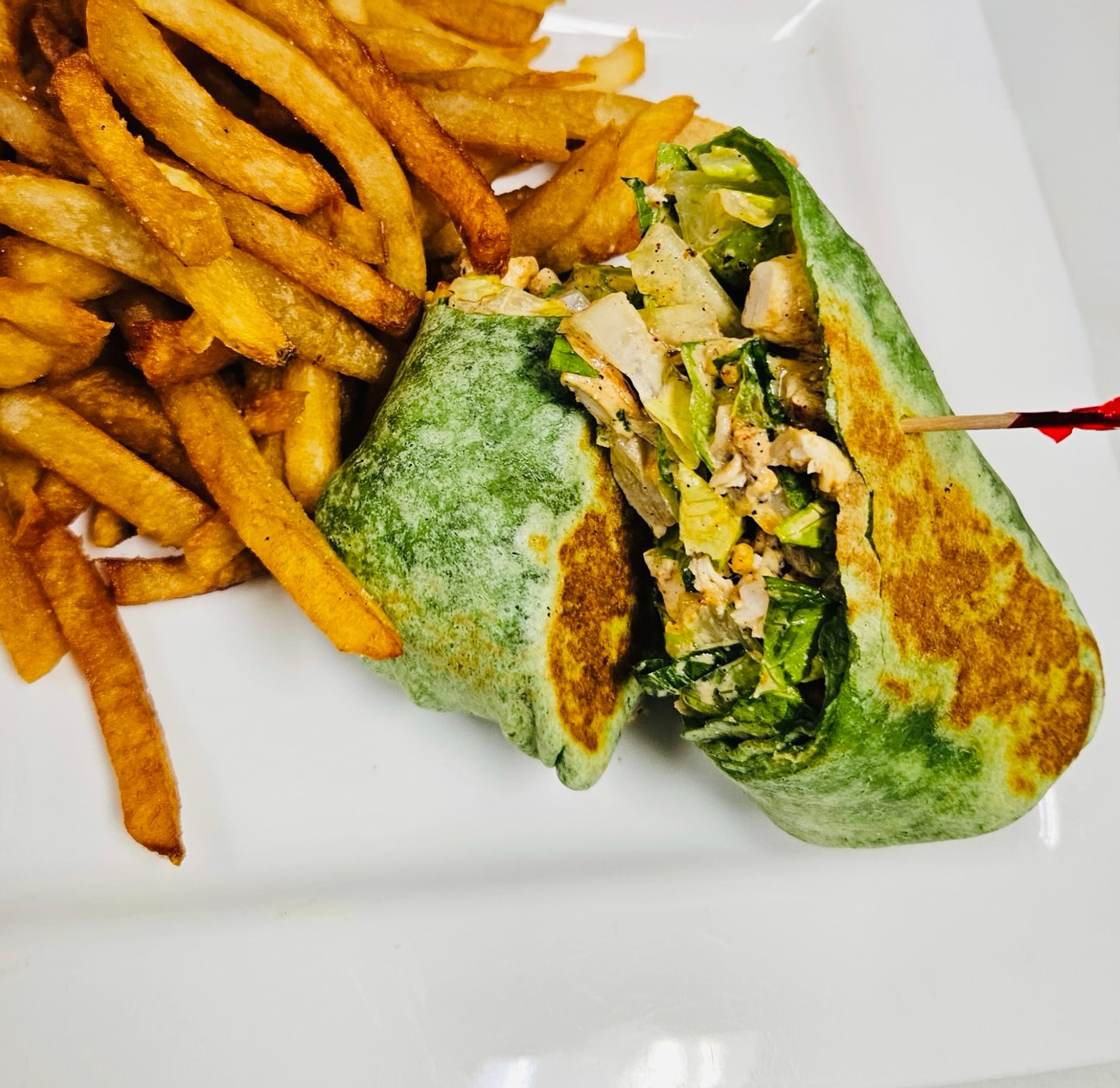 Blackened Chicken Wrap