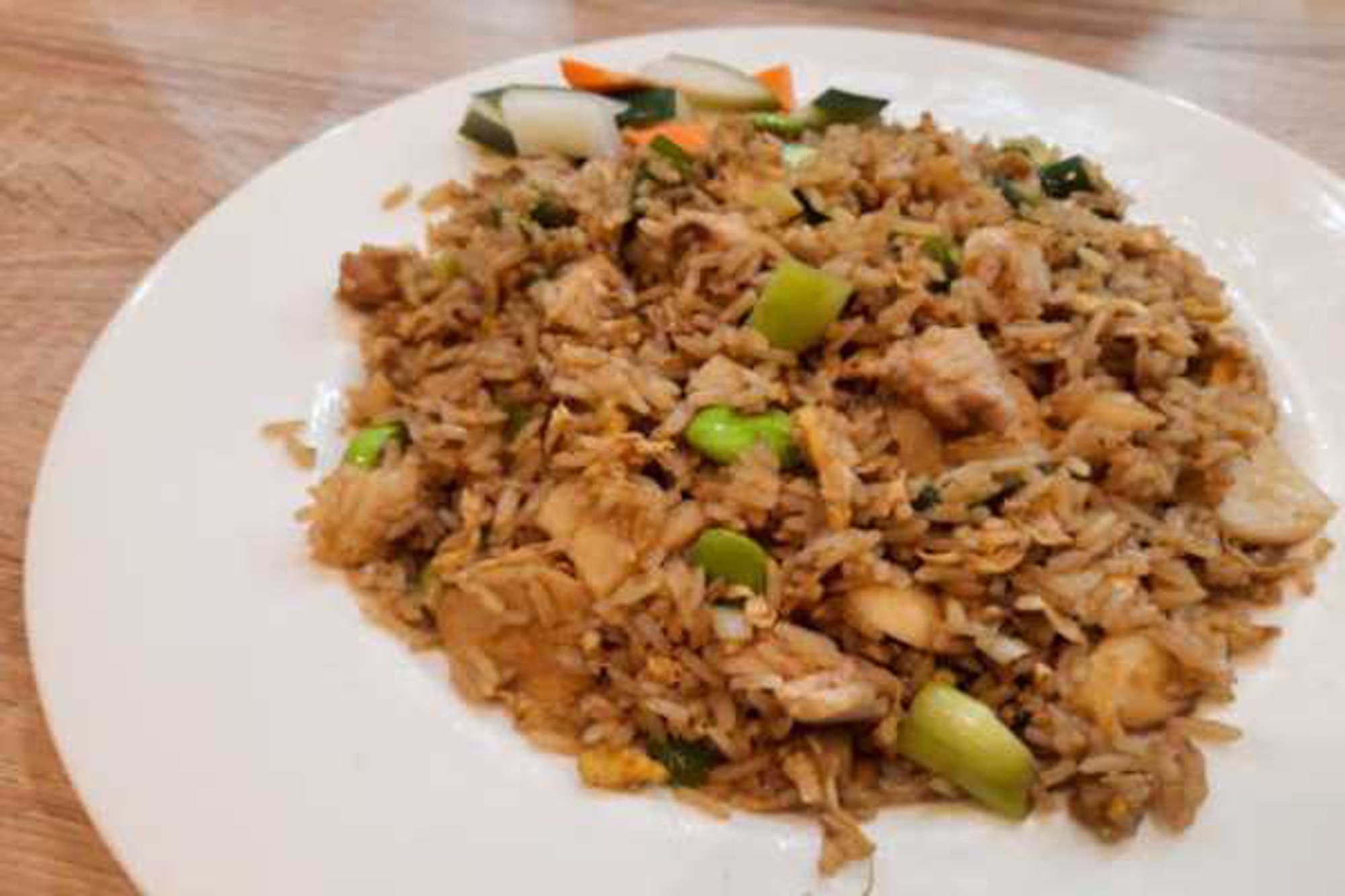 Schezwan Chicken Fried Rice