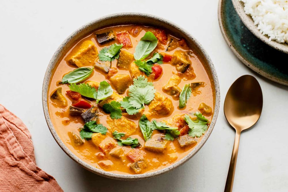 Veg Red Curry - Vegan, Gluten free