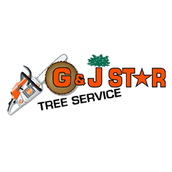 G &amp; J Star Tree Service Logo