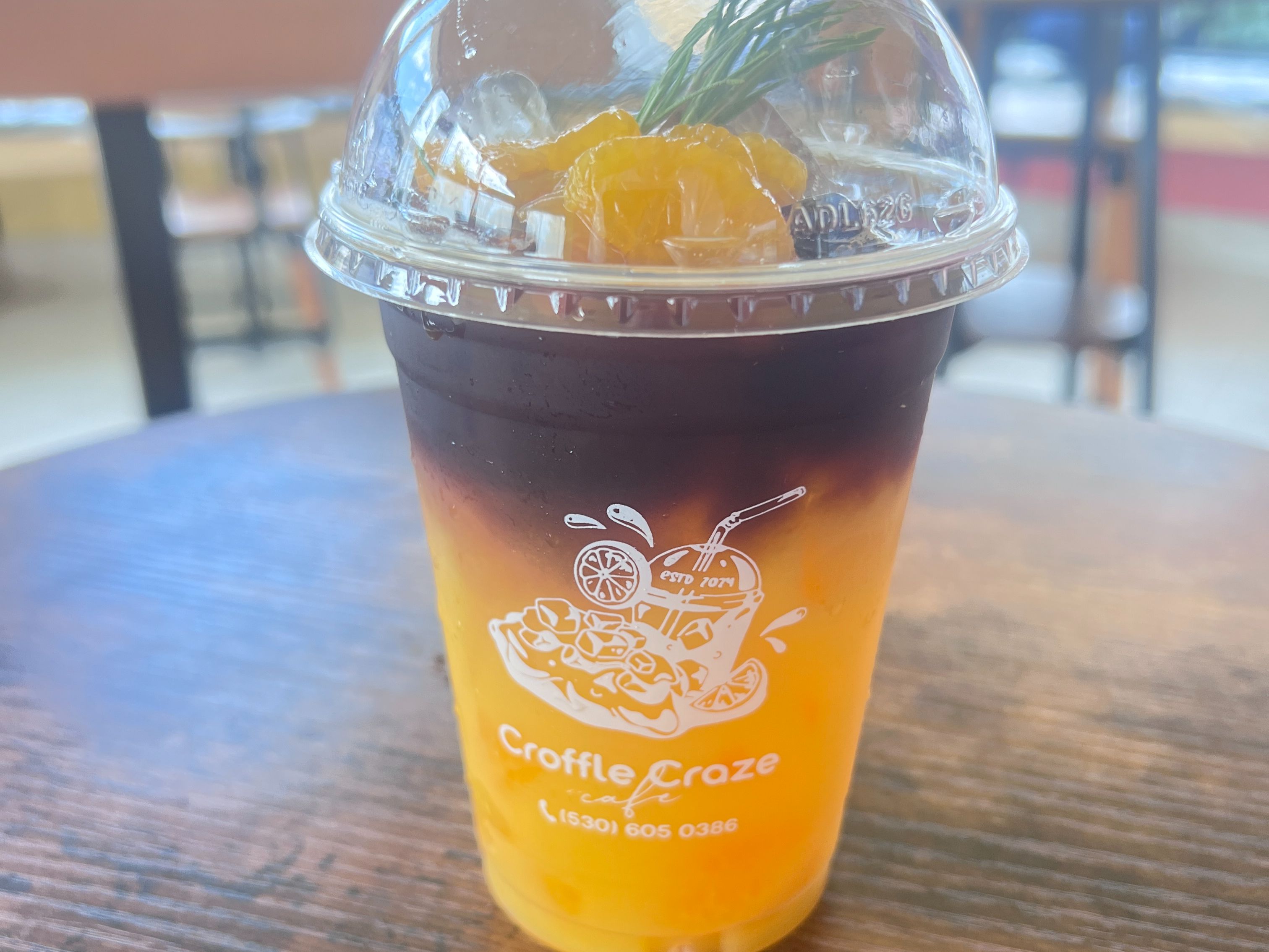 Orange Black Coffee