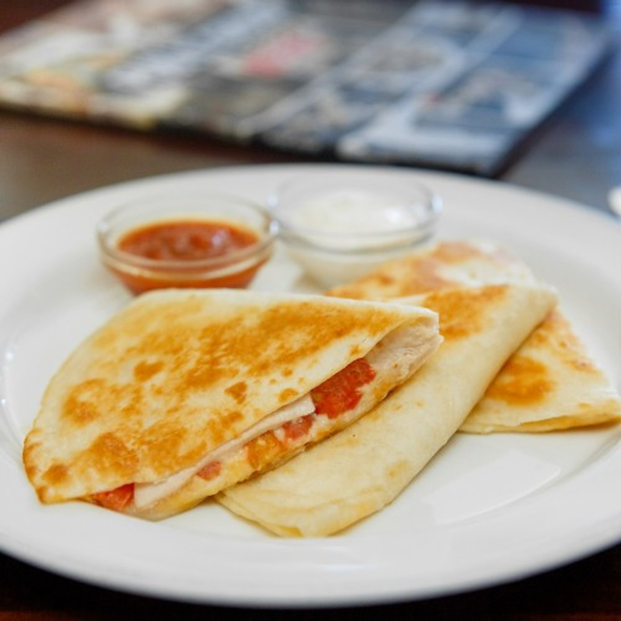 Mini Quesadilla (Queso O Carne)