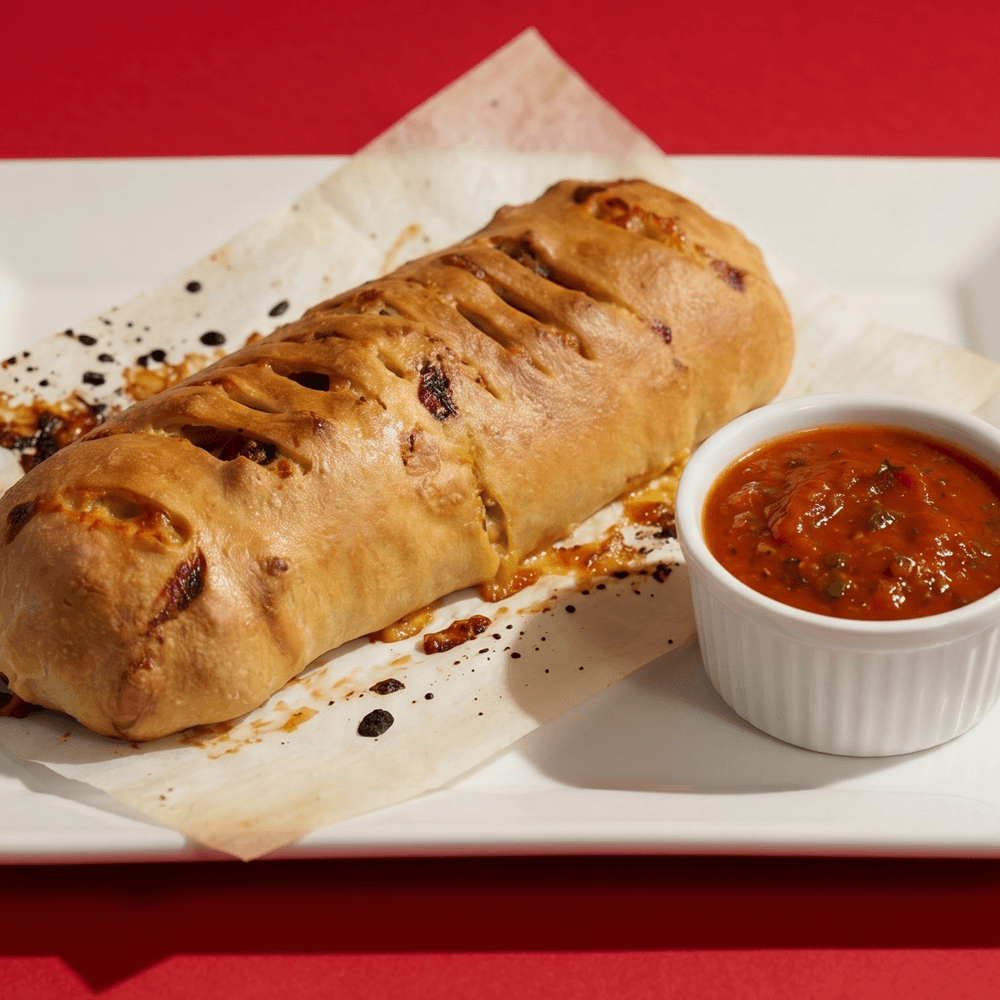 Sausage, Peppers & Onions Stromboli