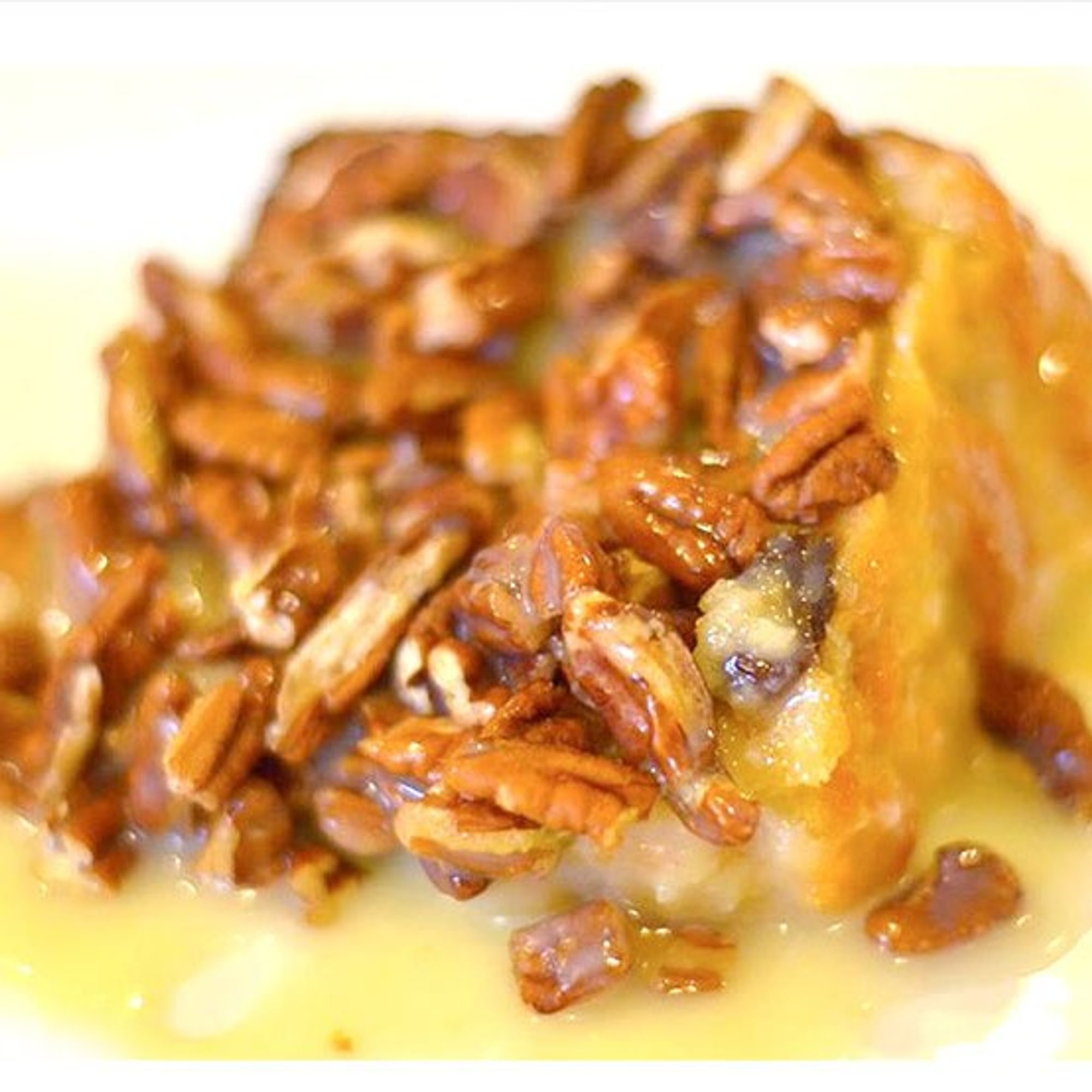 White Chocolate Bread Pudding