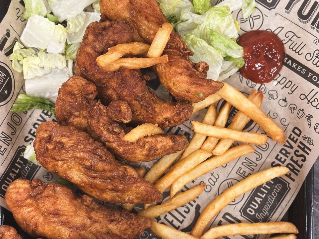 Tenders w/ Fries 6pc