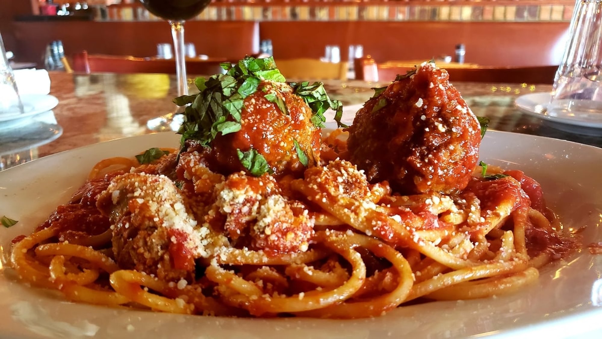 Spaghetti & meatballs