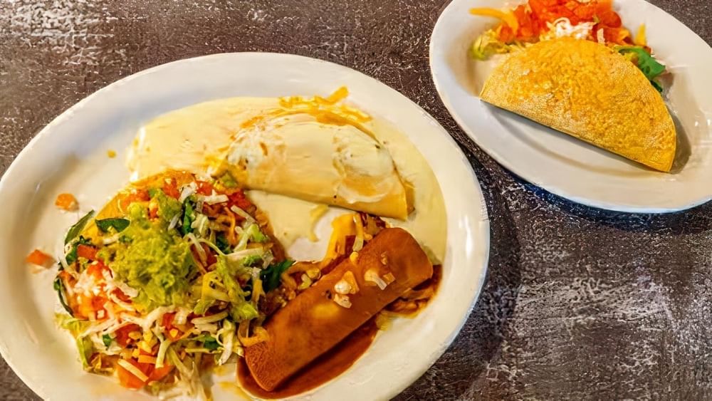 C. One Chalupa, One Cheese Taco, One Beef Taco & One Beef Enchilada