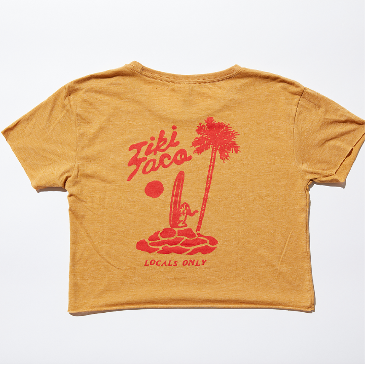 MUSTARD CROP TOP