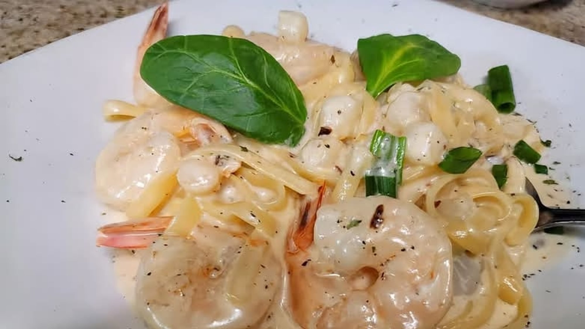 Shrimp Alfredo