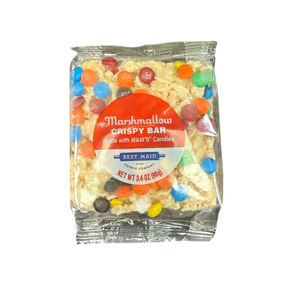 Marshmallow Crispy Bar M&M's