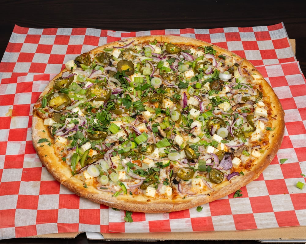Medium 14" Hyderabadi Spicy Paneer