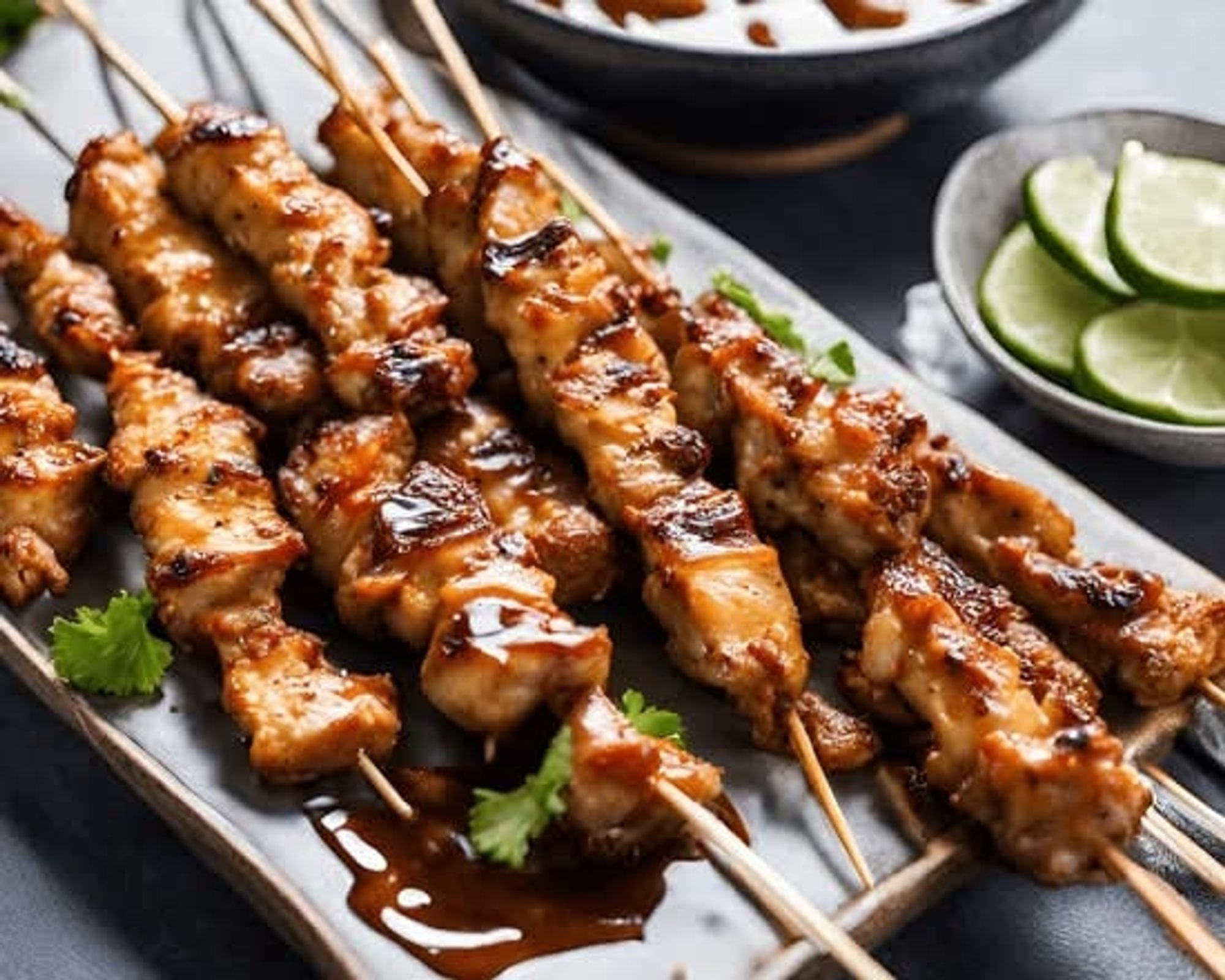 Satay Chicken Sticks