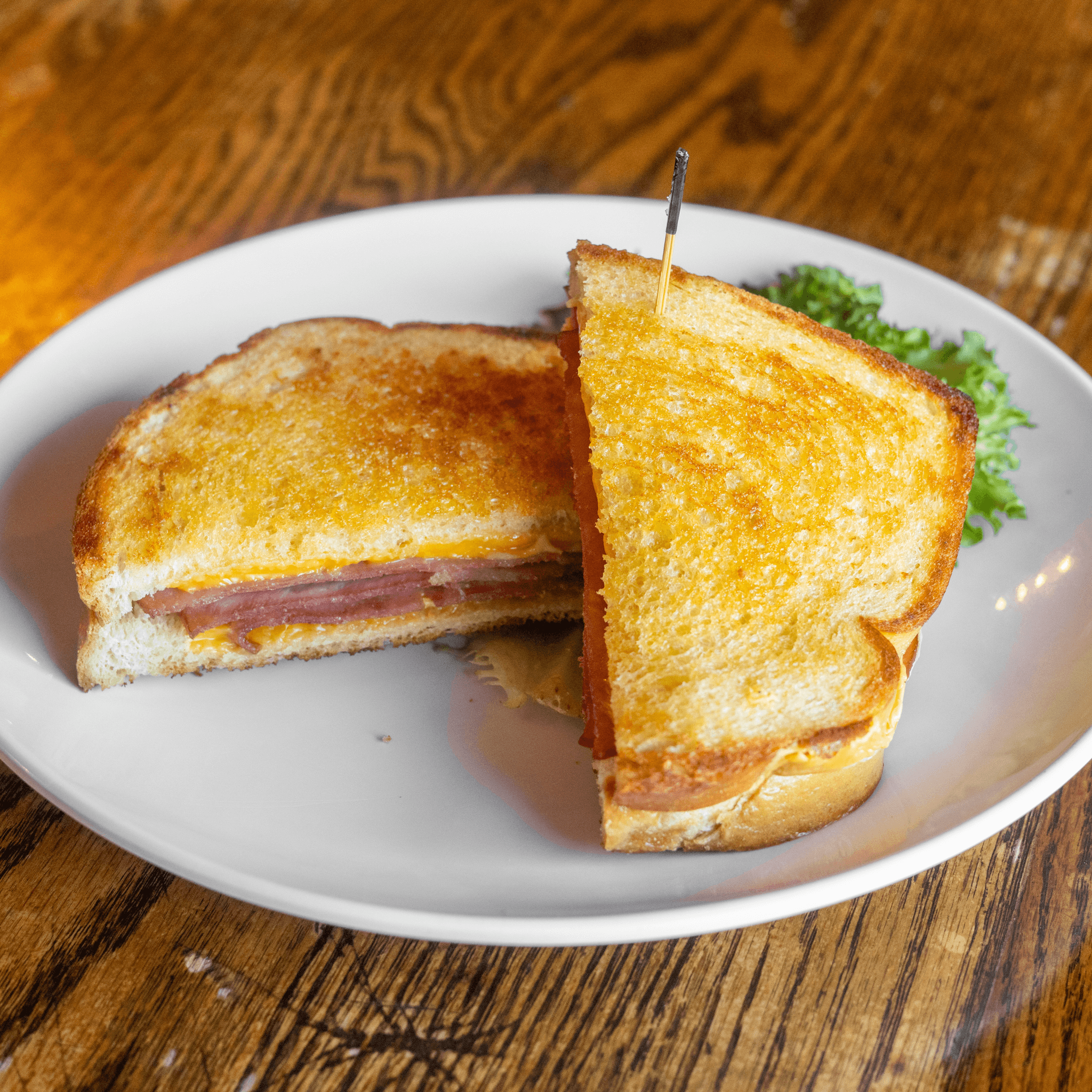 Hot Ham & Cheese Sandwich