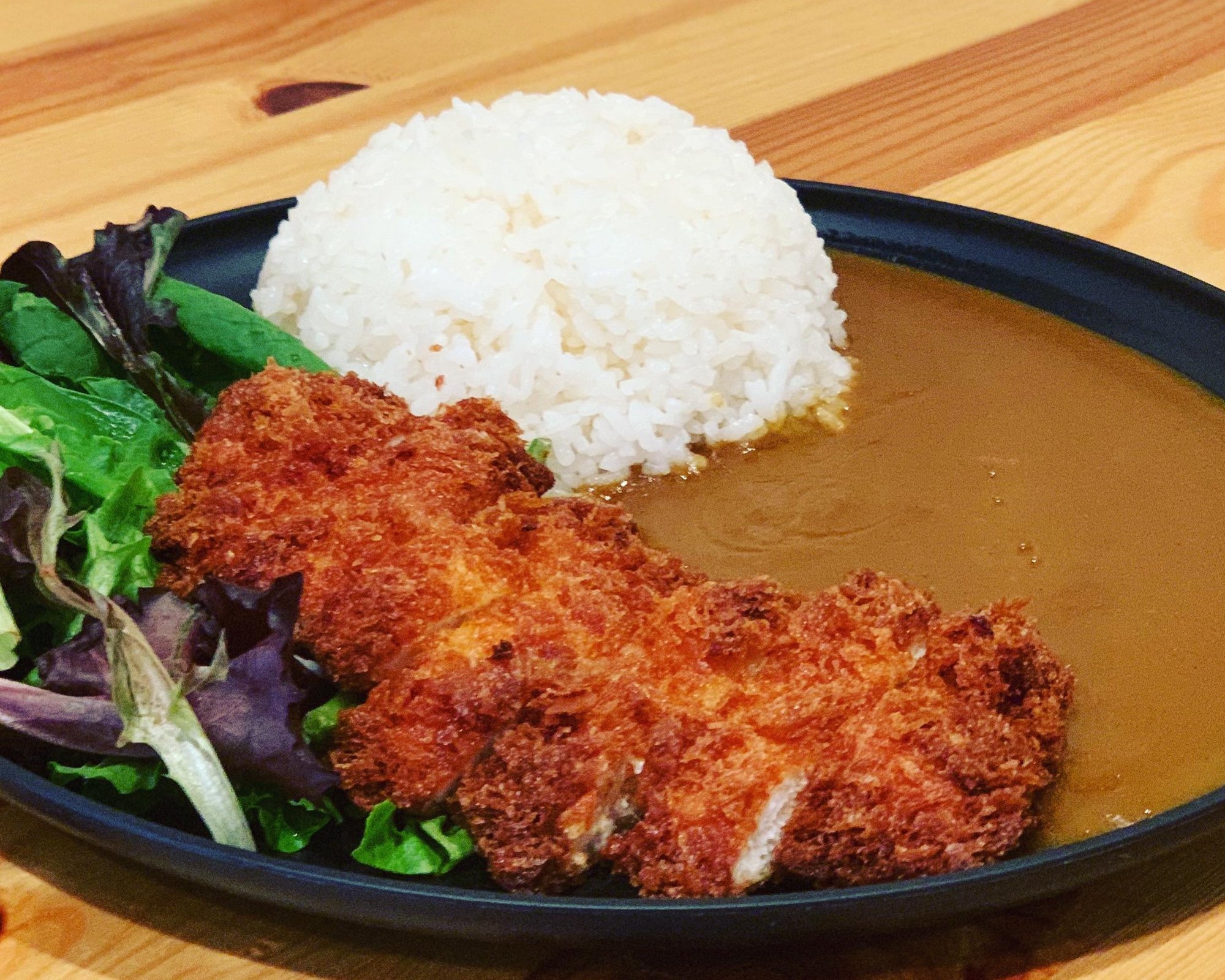 Chicken katsu curry