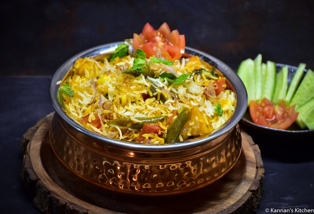 Hyderabad Veg Dum Biriyani(Fri,Sat,Sun Only) (V)
