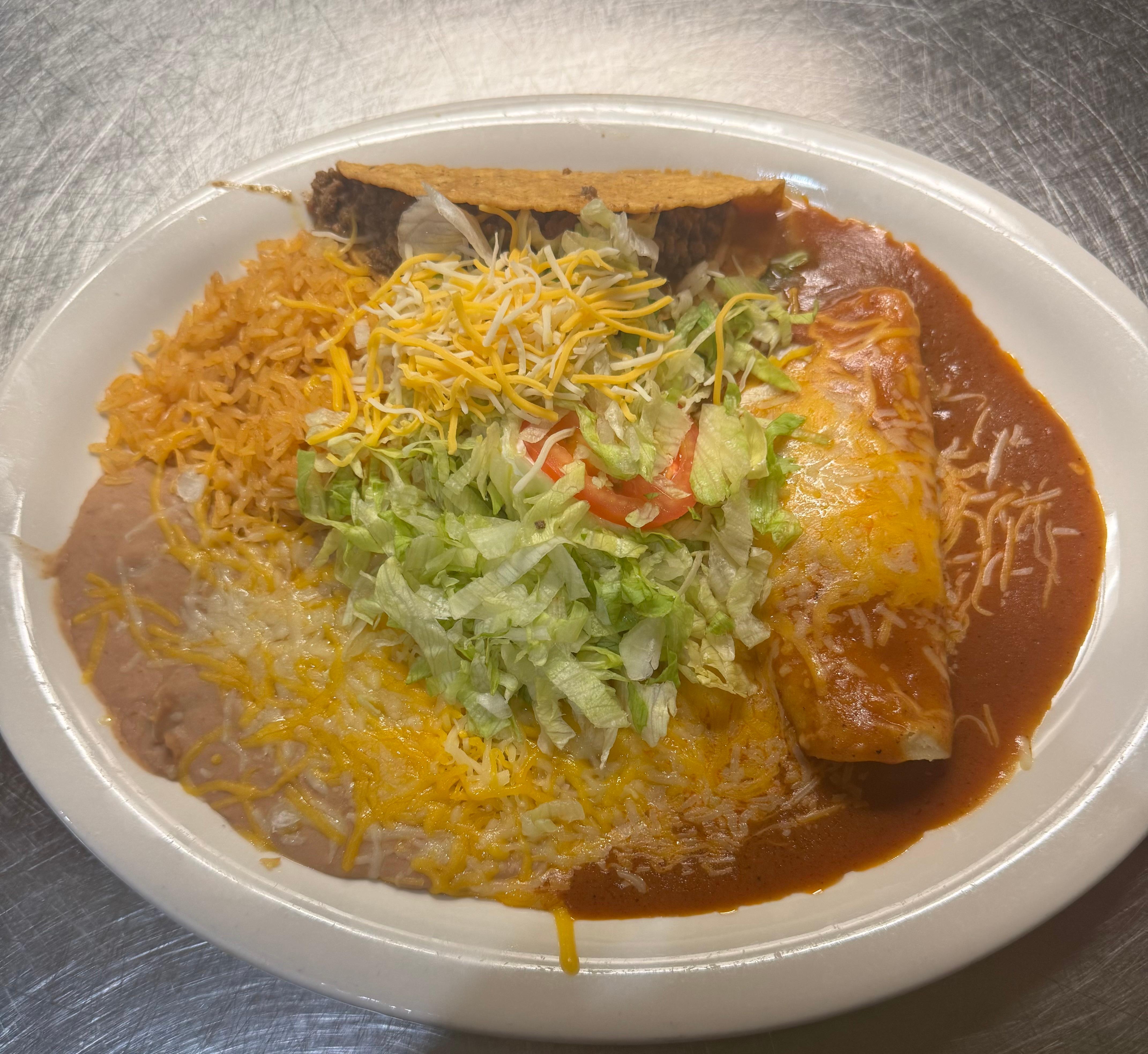 #9 Enchilada & Taco