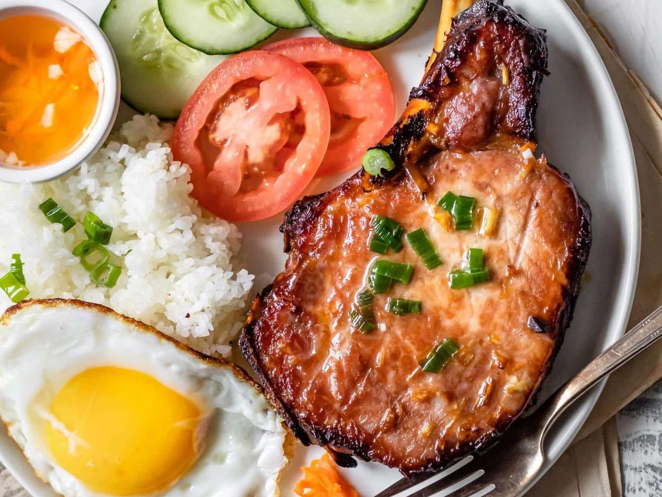 C1. GRILLED MEAT RICE PLATTER