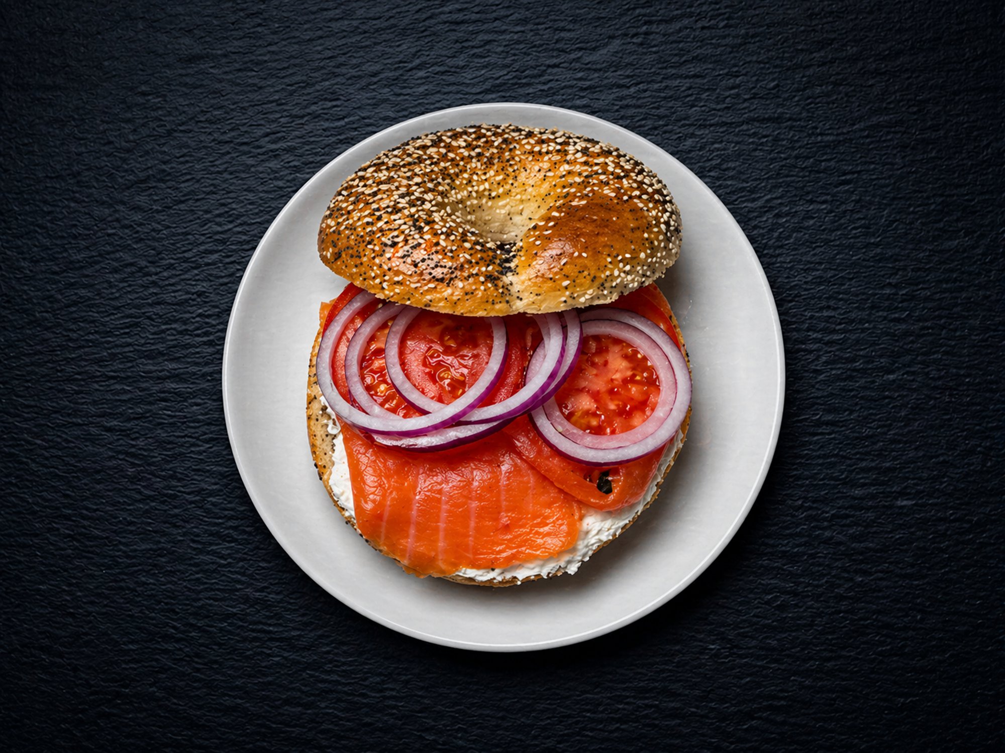 Sliced Nova & Cream Cheese