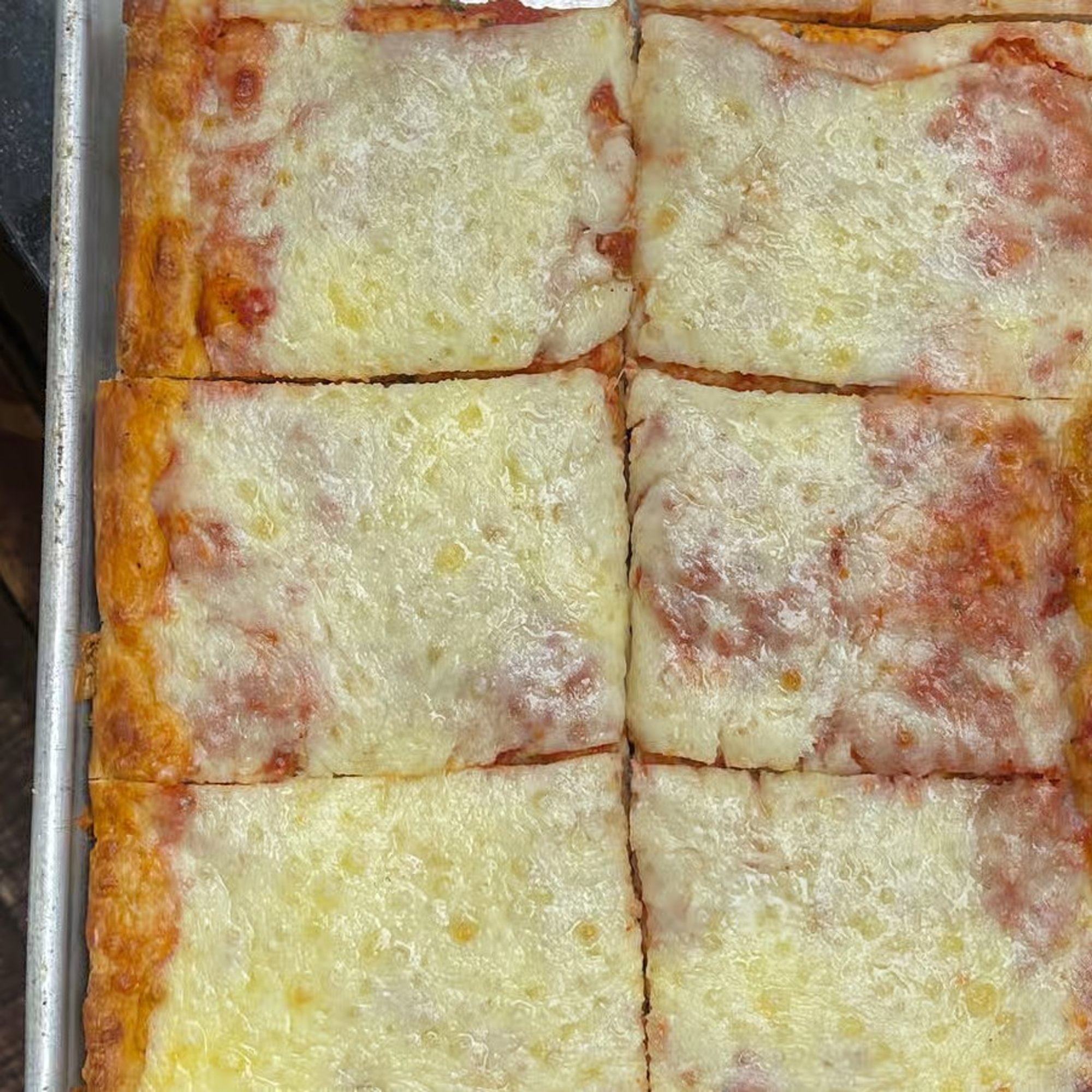 Sicilian Cheese Pizza
