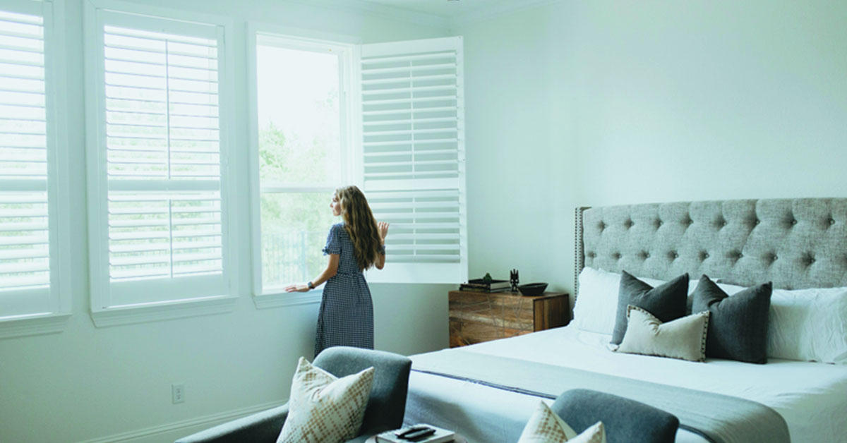Open up the possibilities for your windows with shutters. Classic style meets impeccable function.