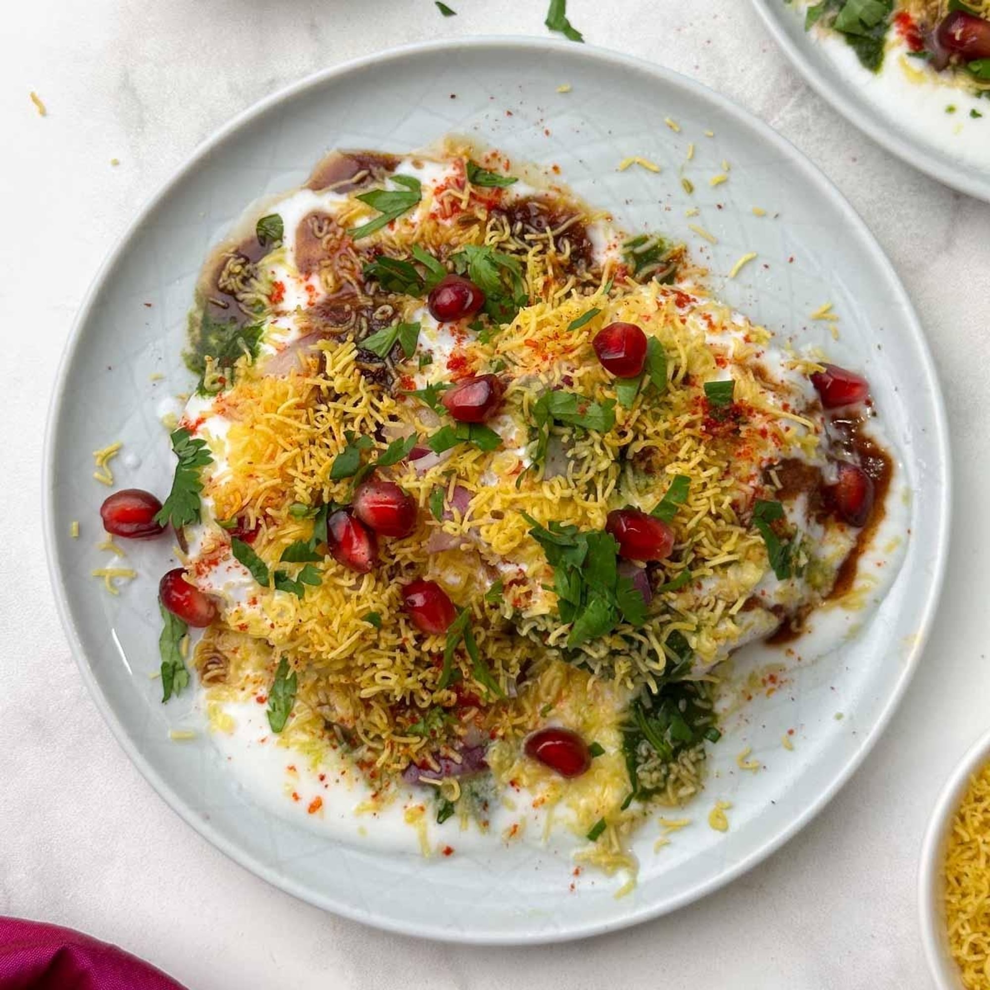 Aloo Tikki Chaat