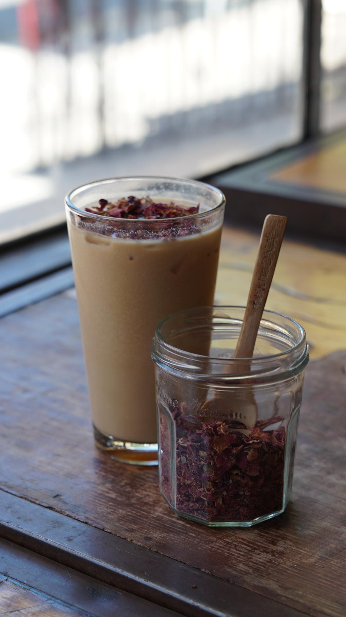 Rose Latte Iced