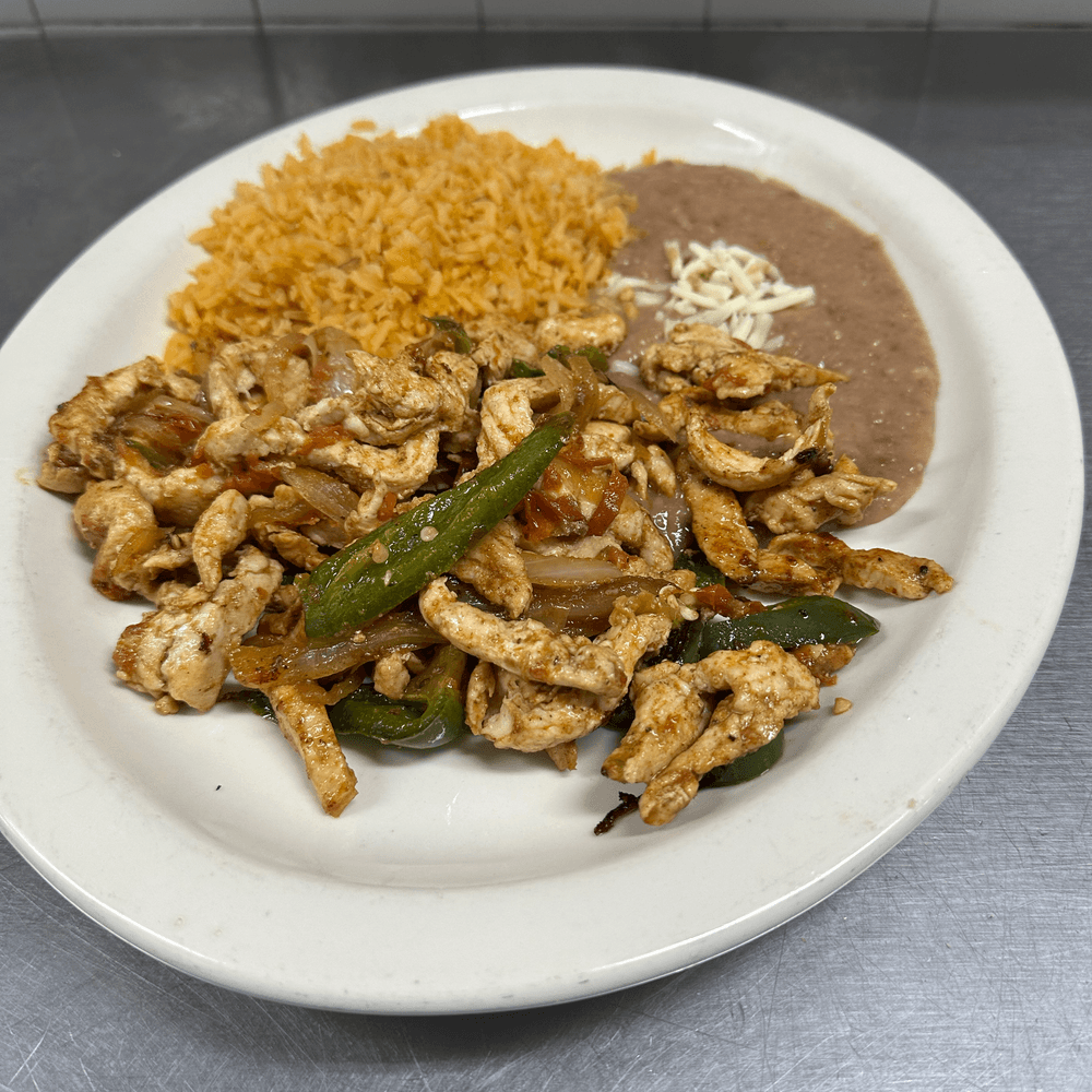 Pollo a la Mexicana Plate