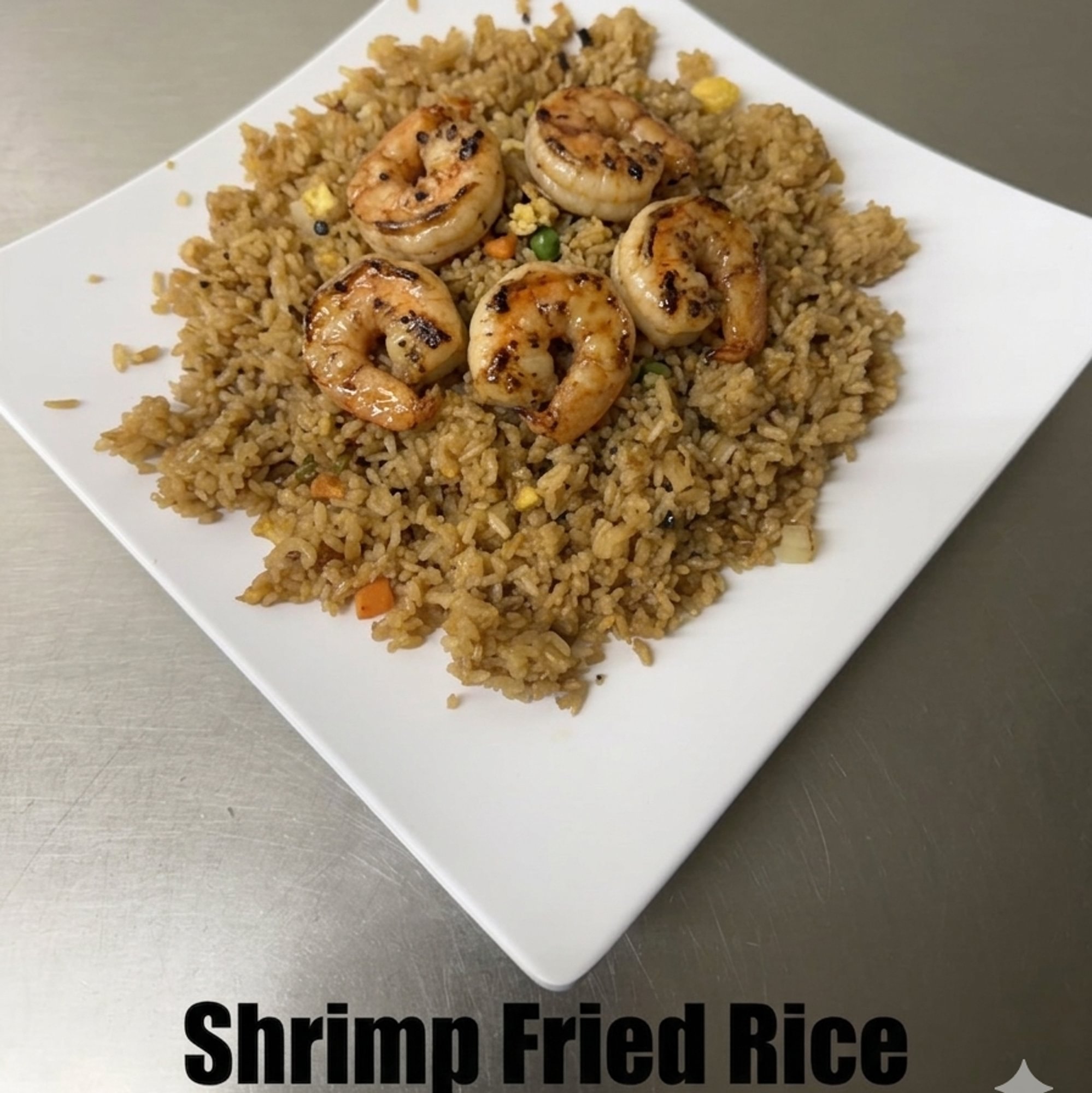 N4. Shrimp Fried Rice or Lo Mein