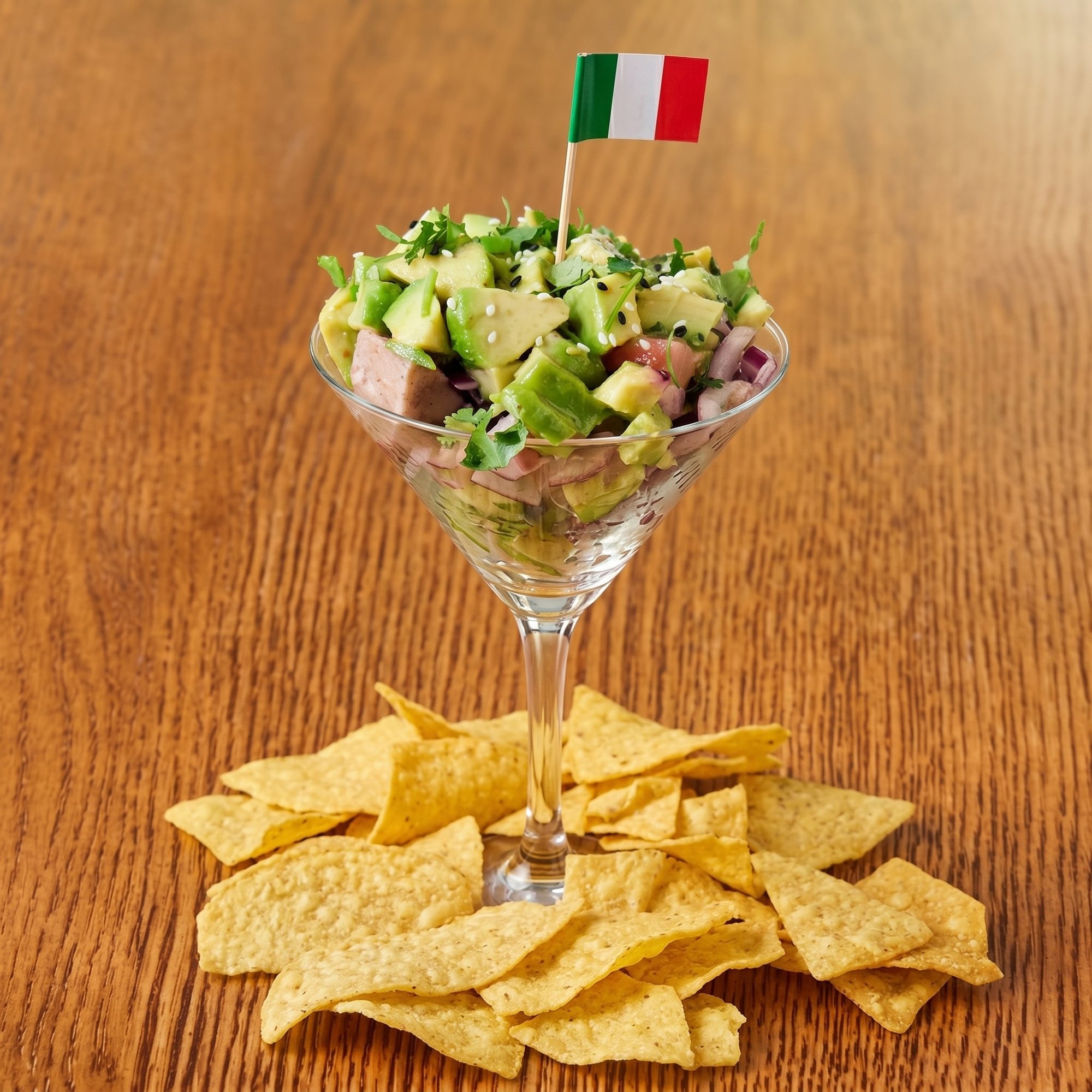 Mexican Tuna Martini