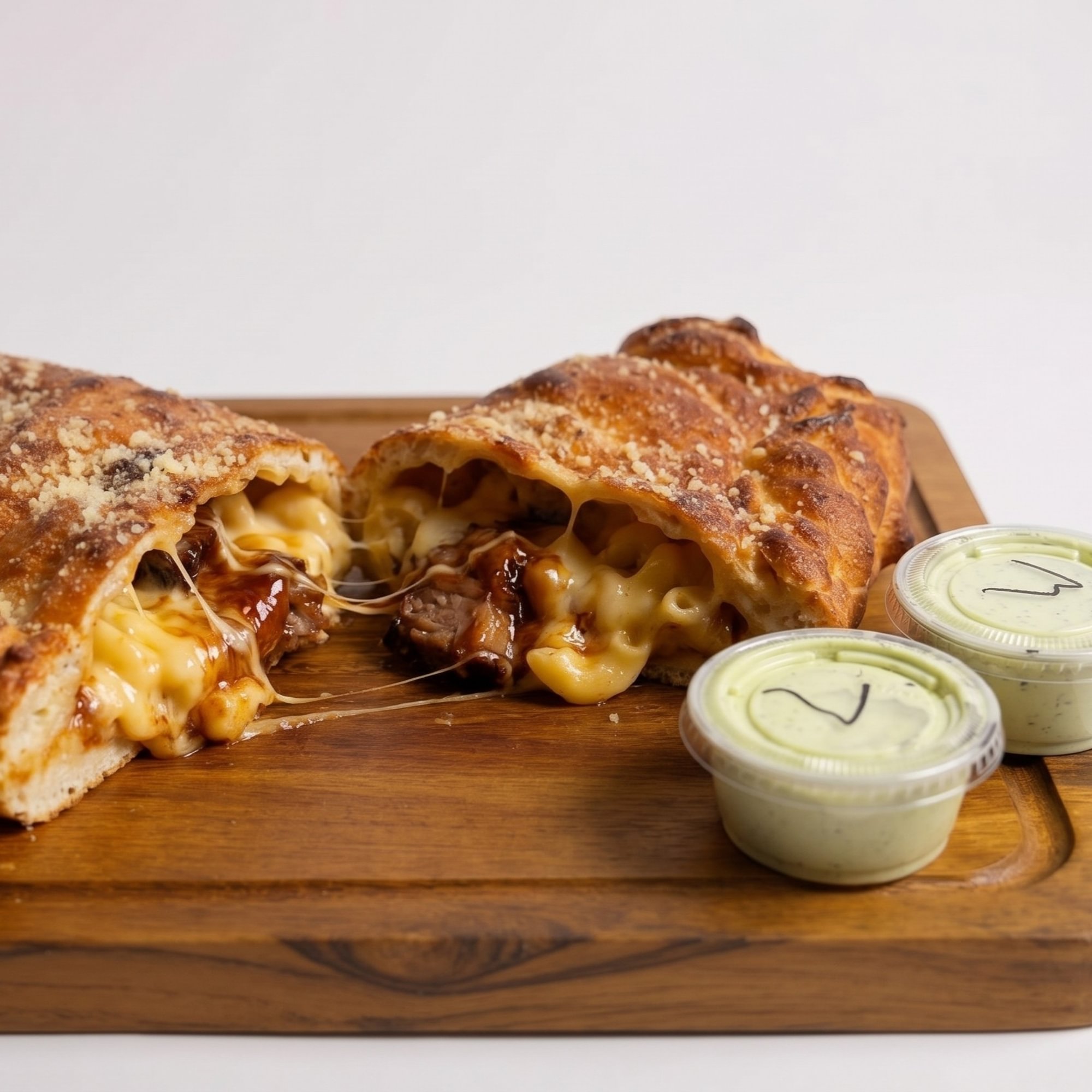 🥩 Brisket Mac Calzone
