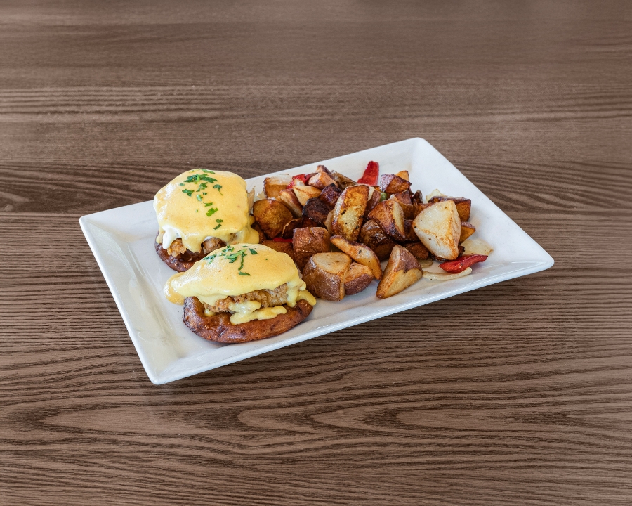 Crispy Chicken Benedict