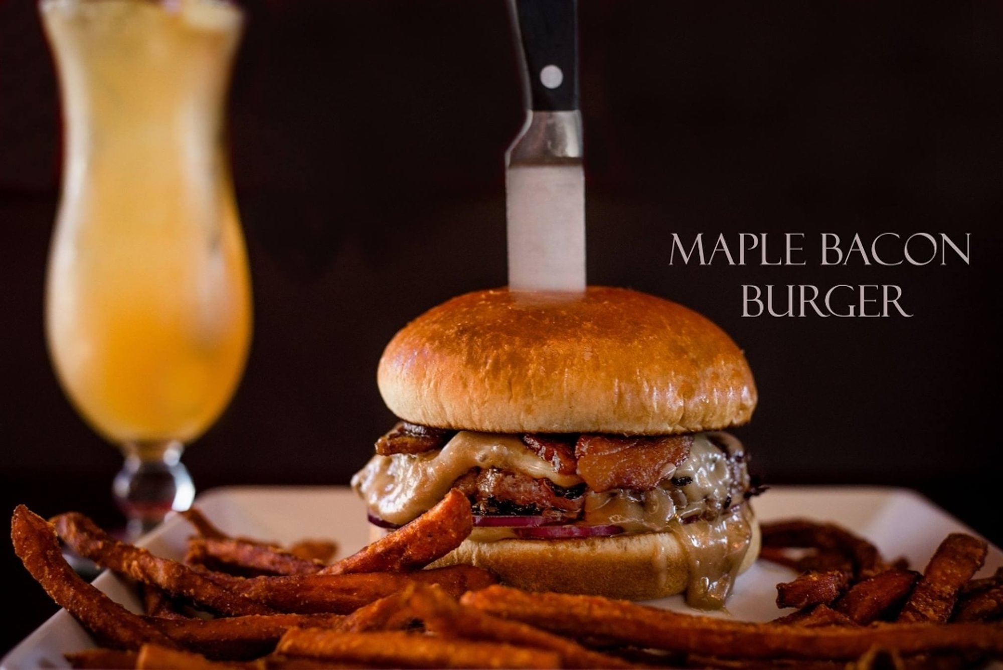 Burger of the Month (Maple Bacon)