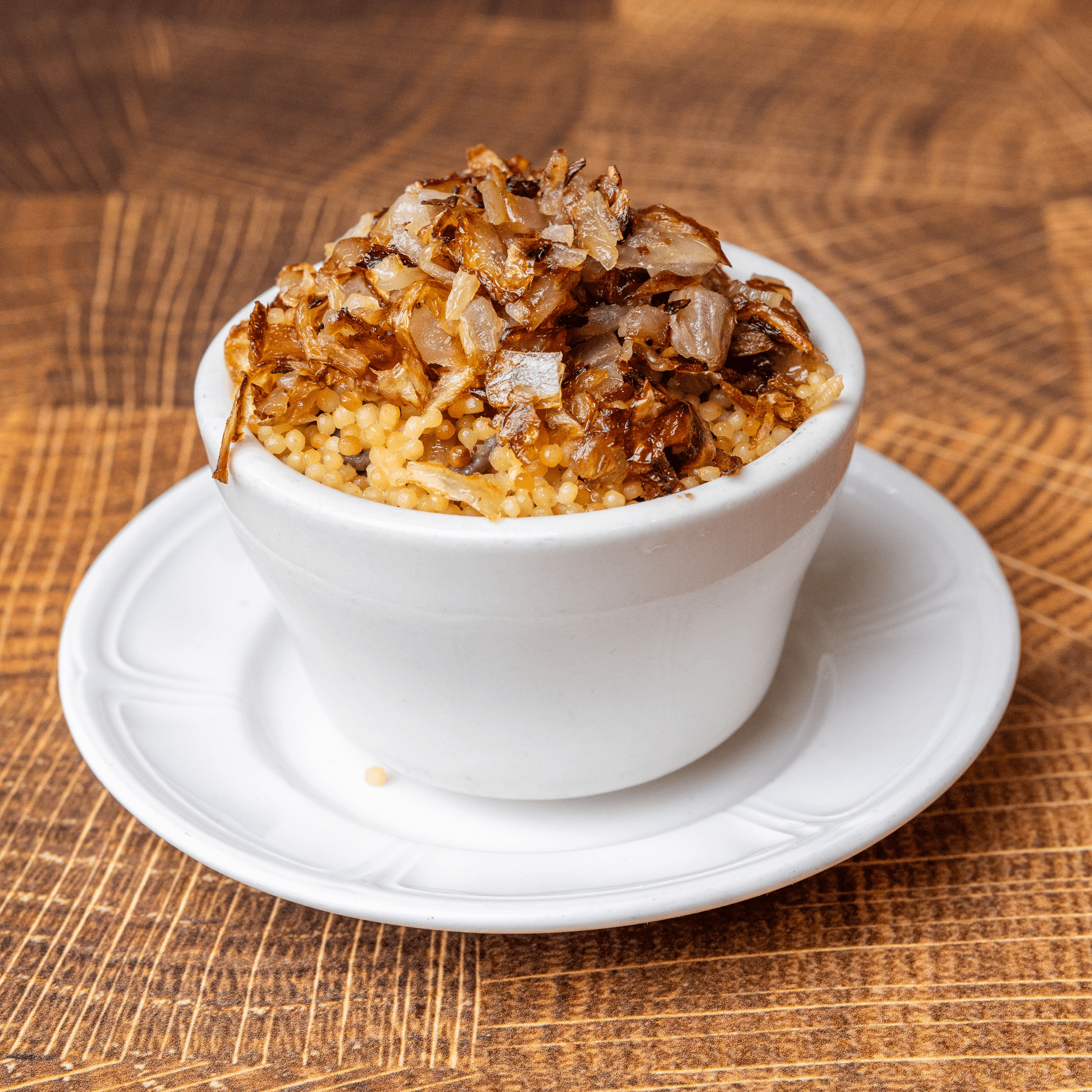 Egg Barley and Mushrooms