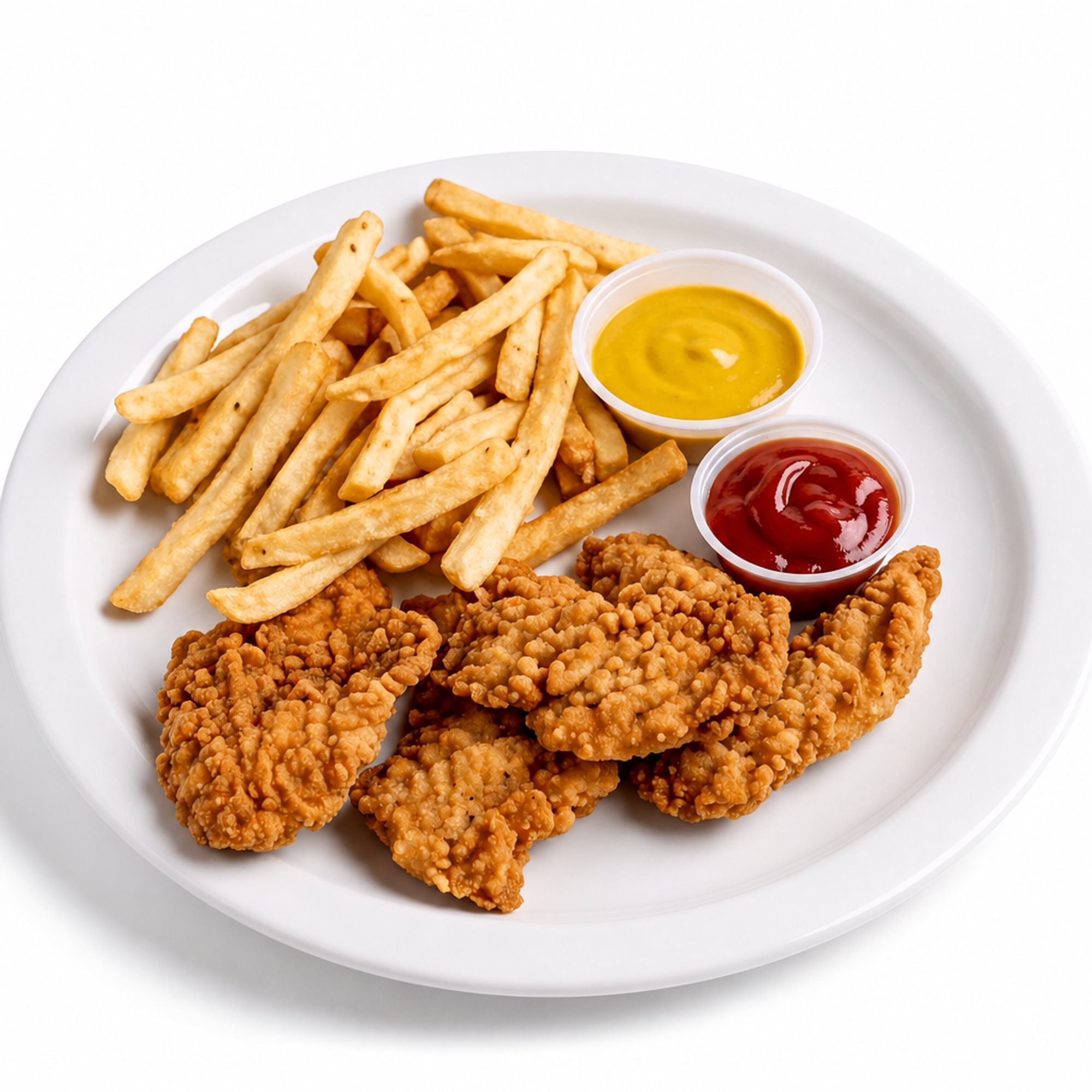 Chicken Fingers with French Fries