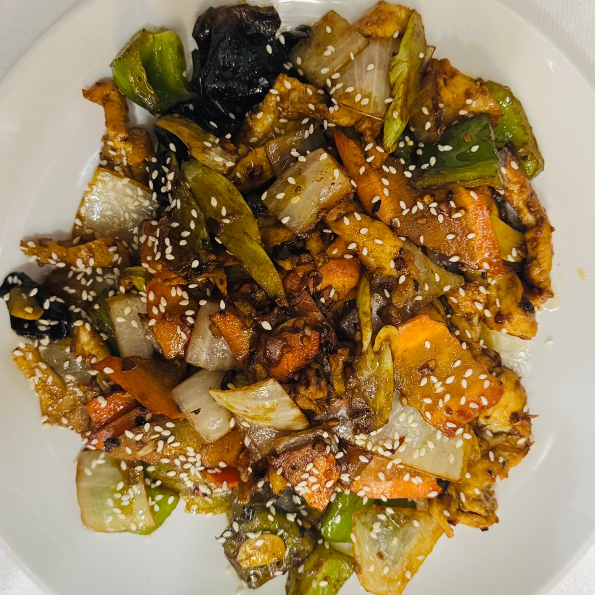 Chicken in Garlic Sauce (Spicy)