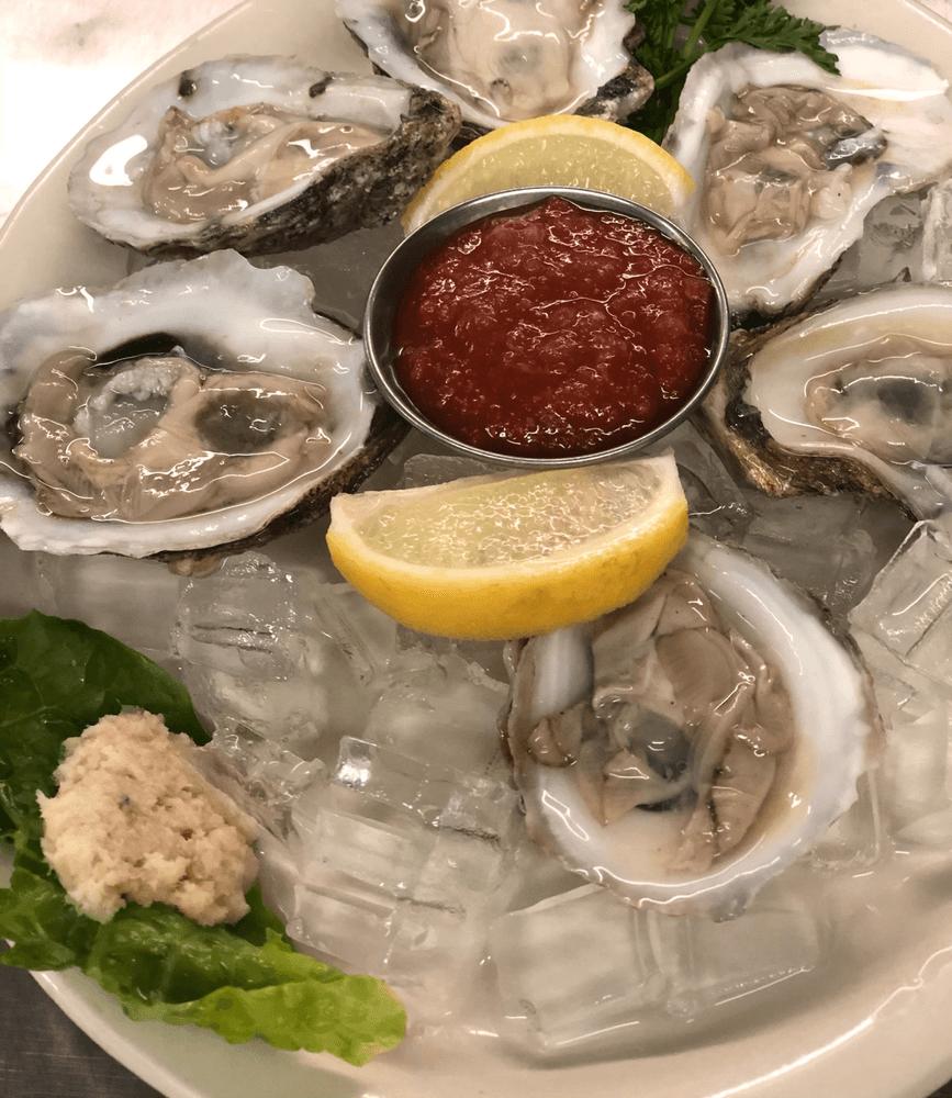 Oysters on Half Shell