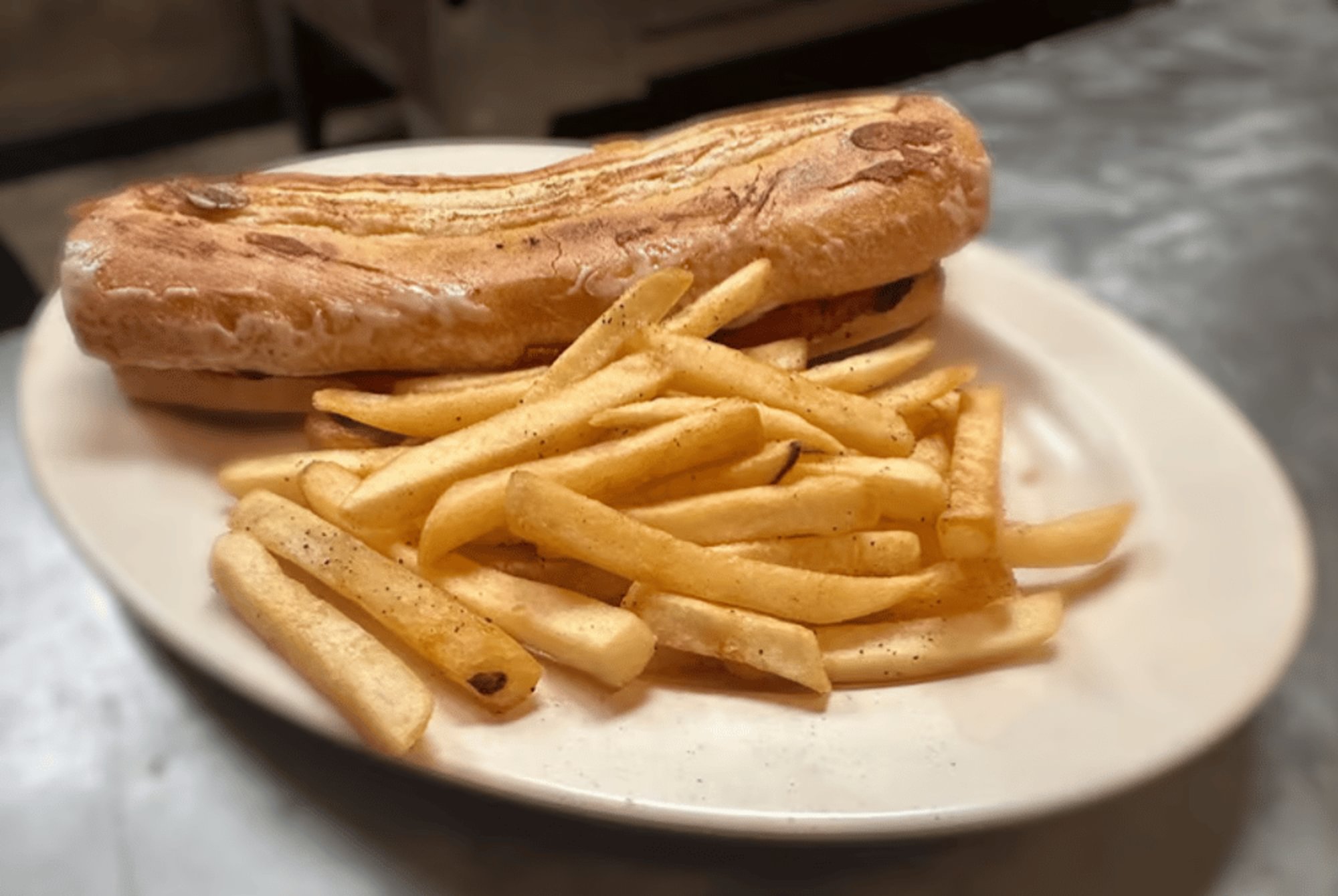 Meatball Parmigiana Sandwich