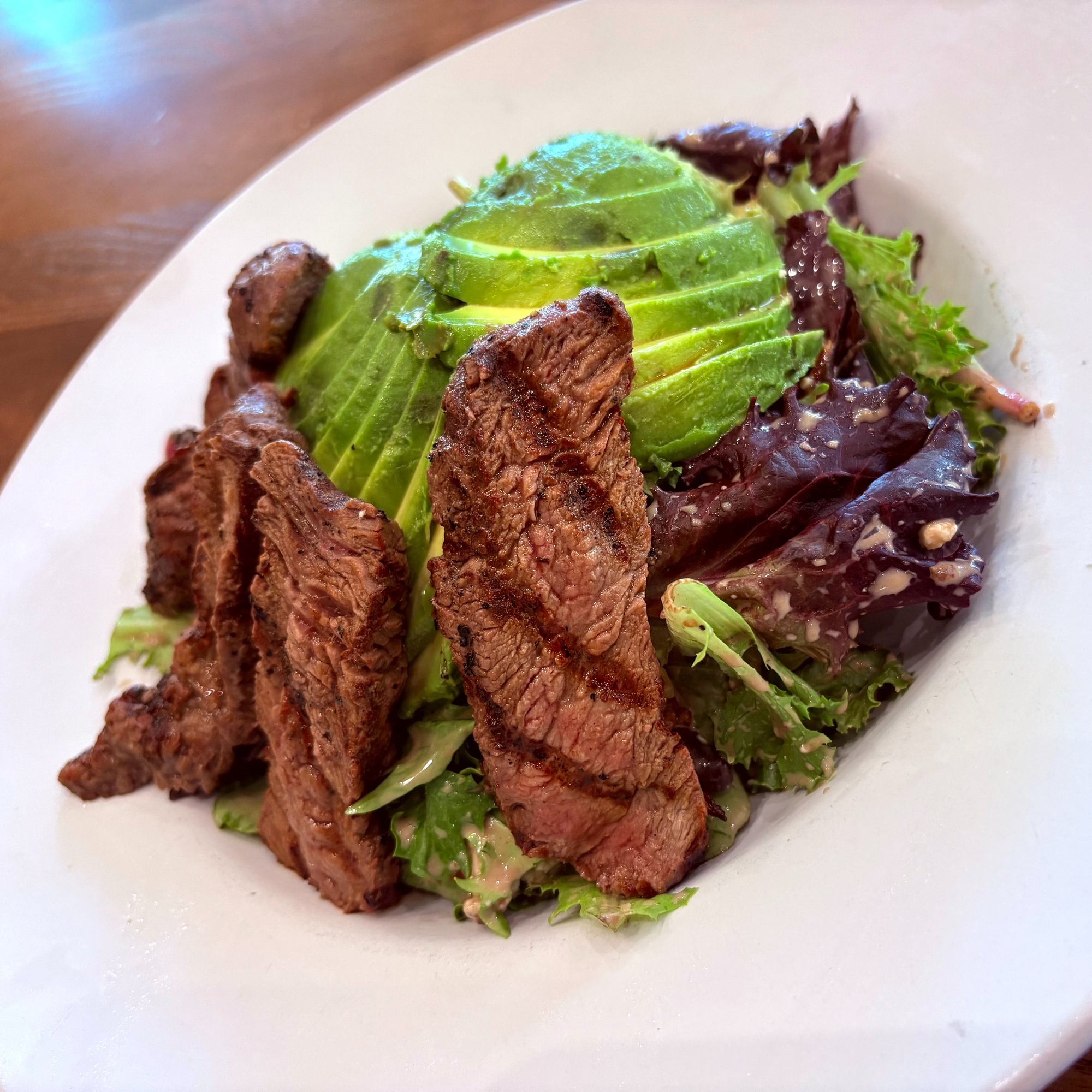Grilled Filet Mignon Blue.