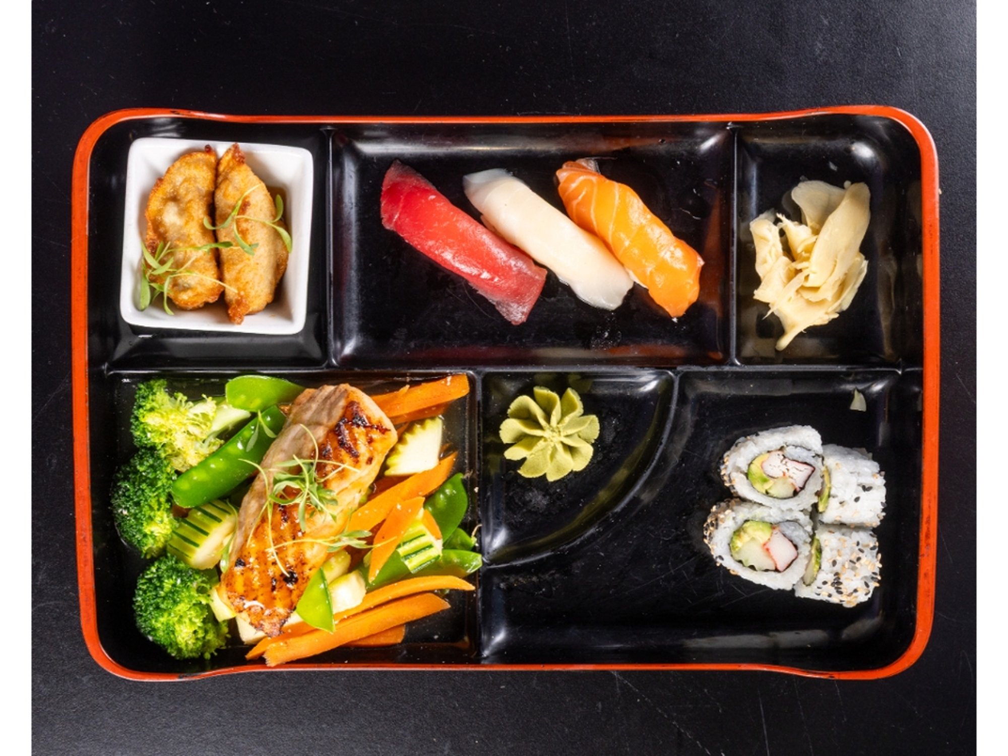 Salmon Teriyaki Bento