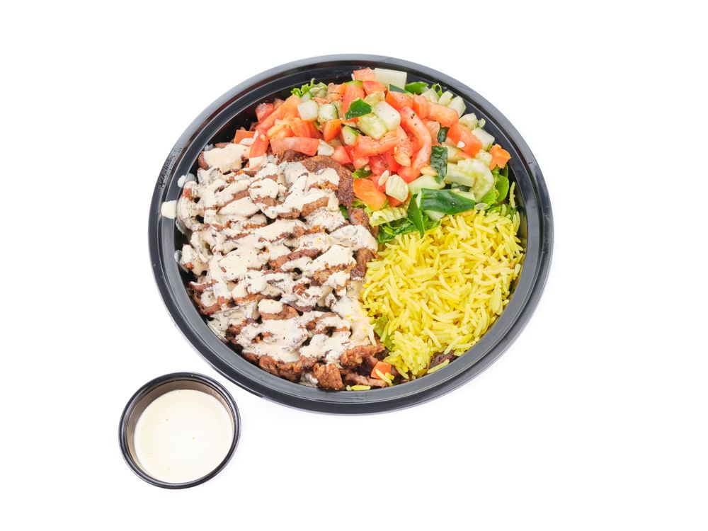 Beef Shawarma Over Rice
