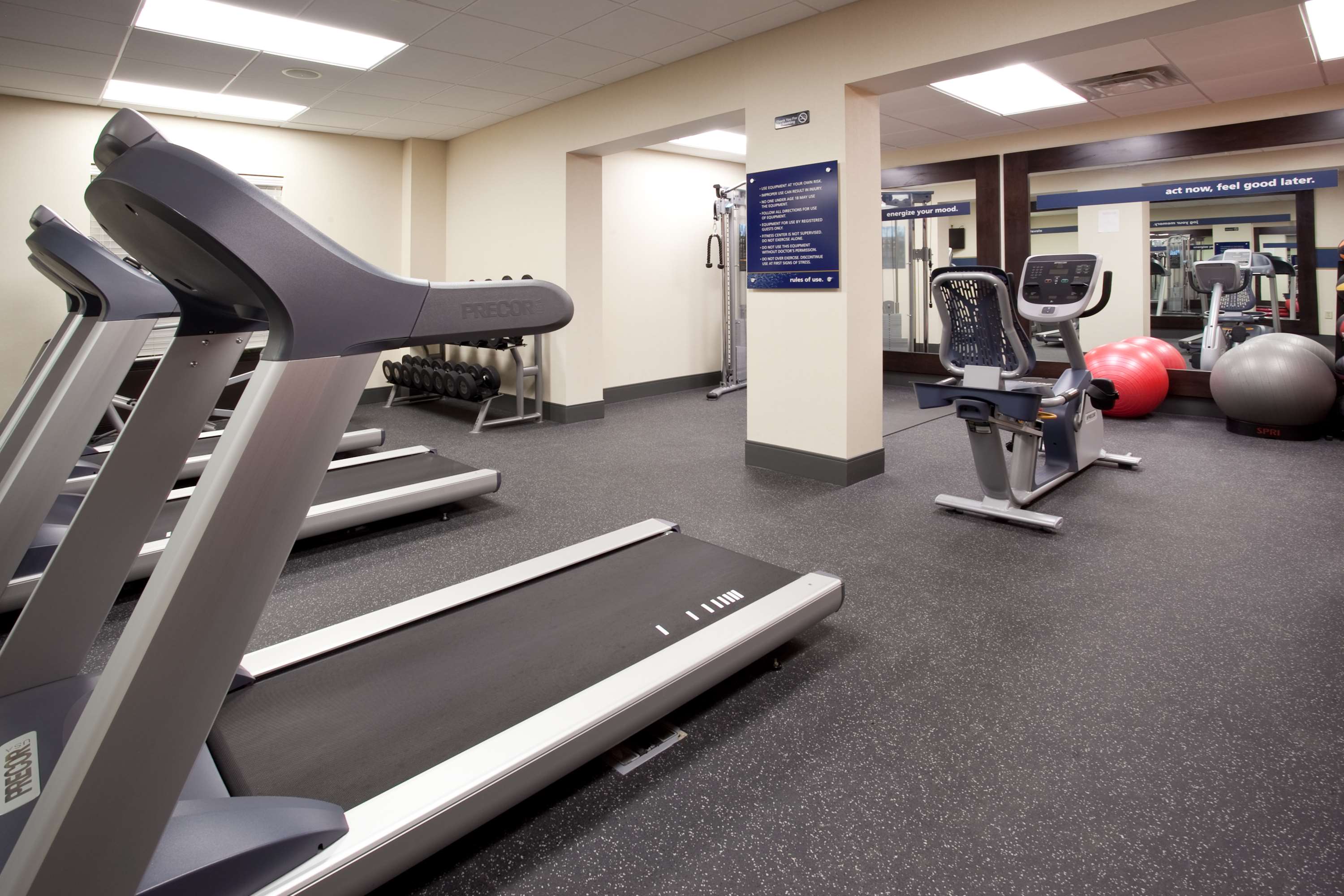 Health club  fitness center  gym