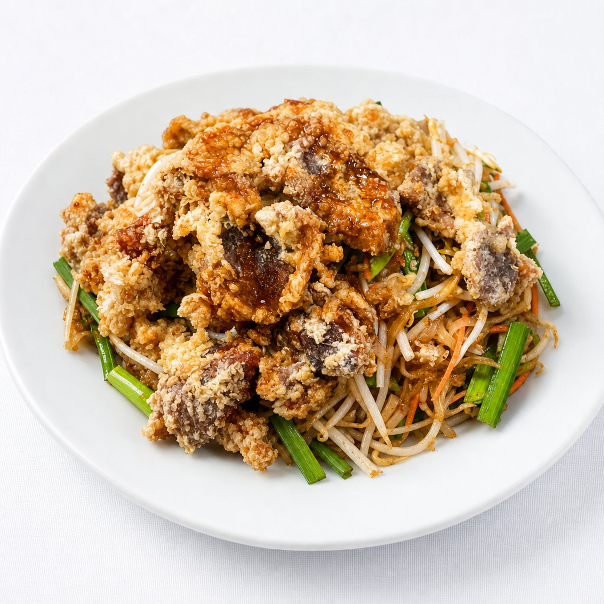 Crispy Duck Pad Thai Noodles