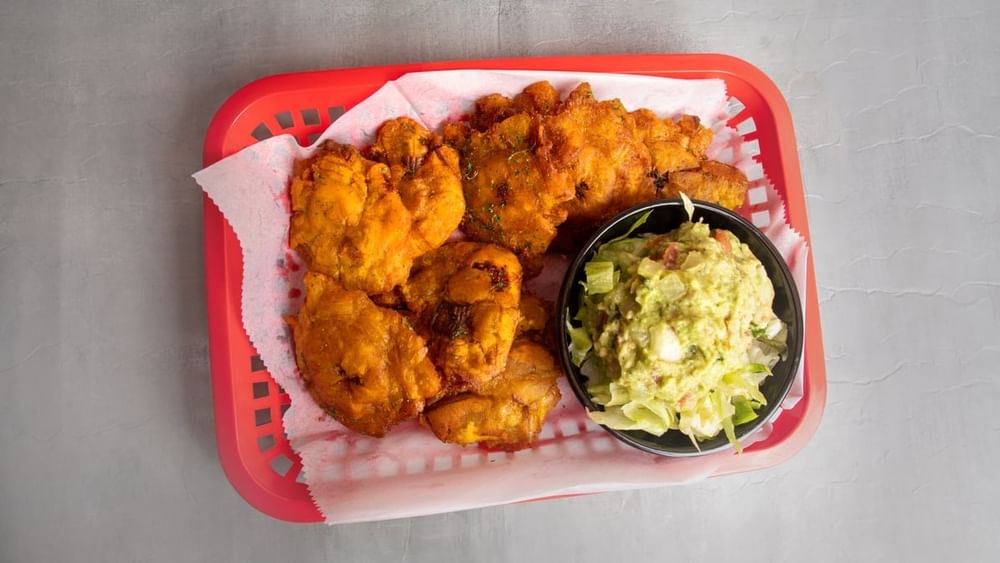 Tostones with Guacamole