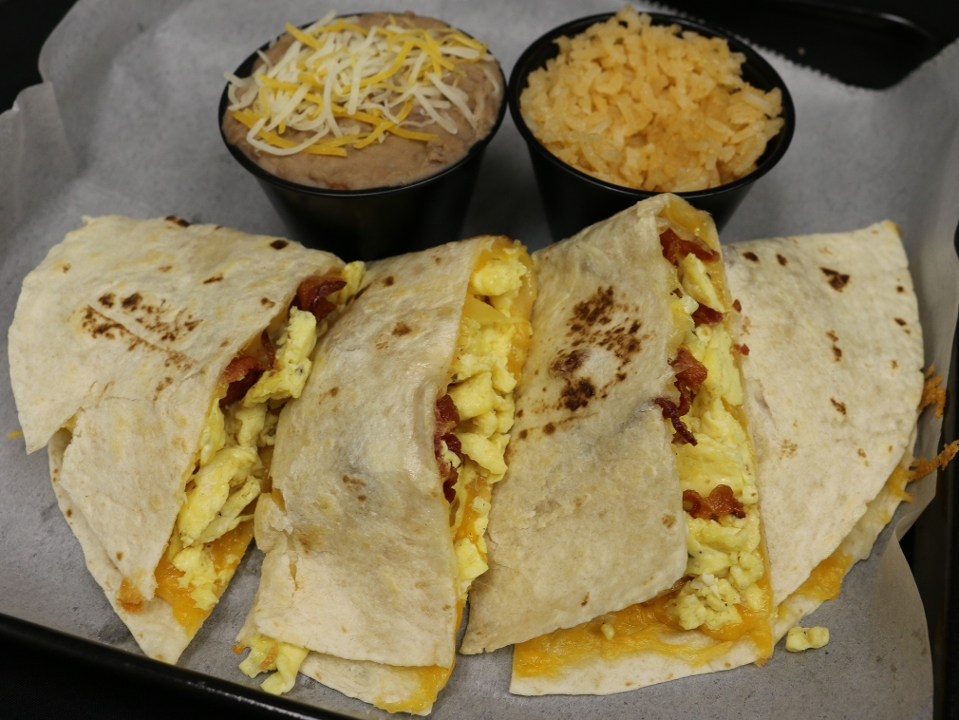 Breakfast Ham Quesadilla