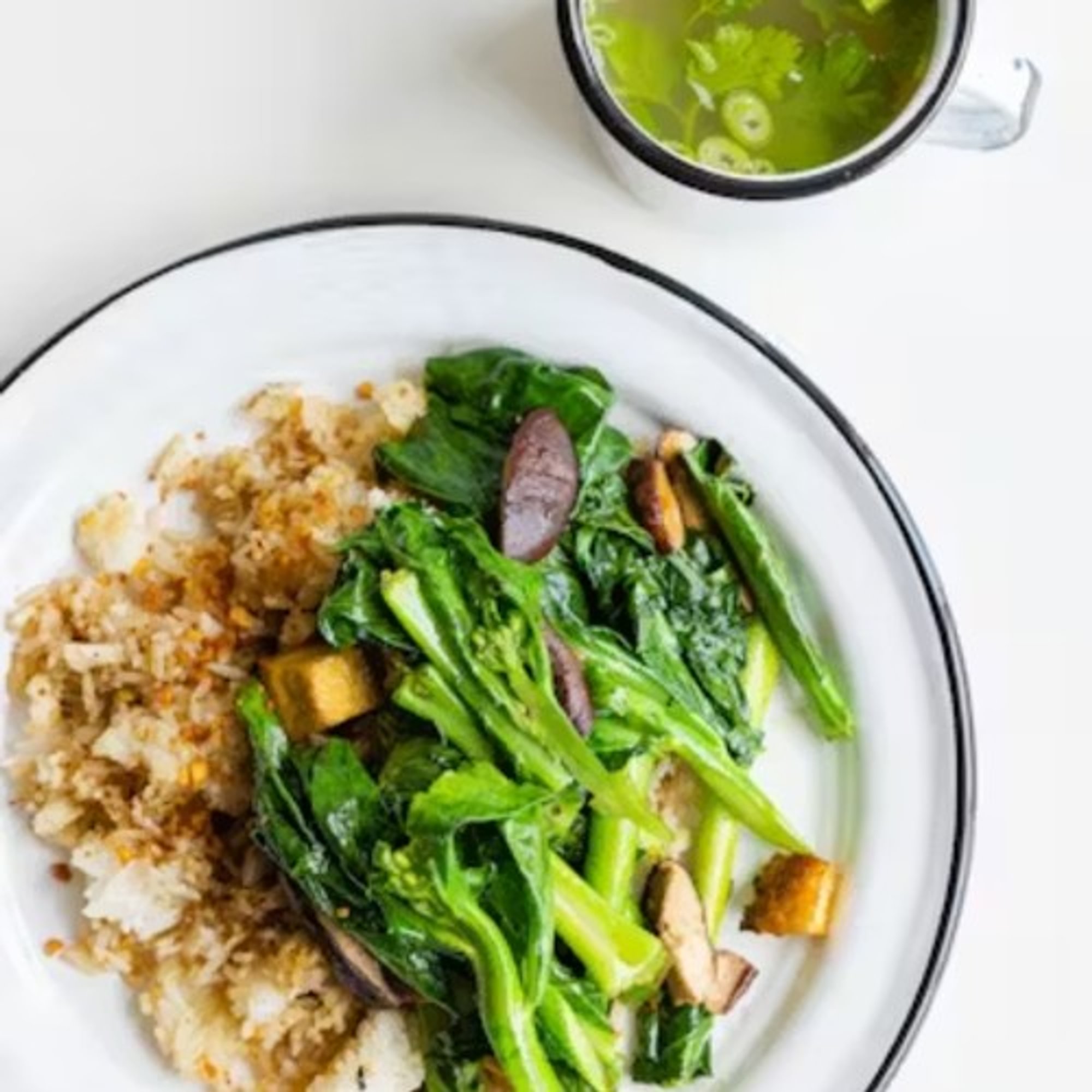 Sautéed Greens with Rice (KPP)