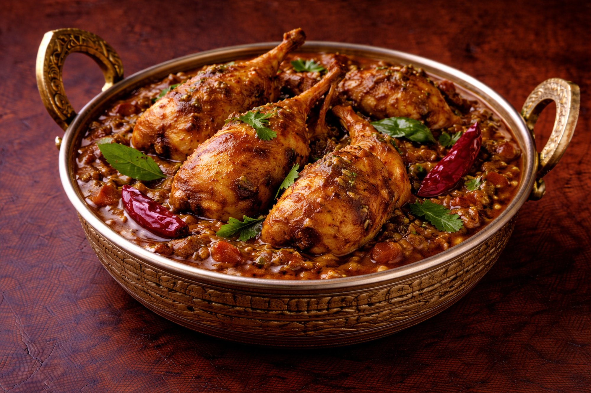 Khadhai Chicken Masala