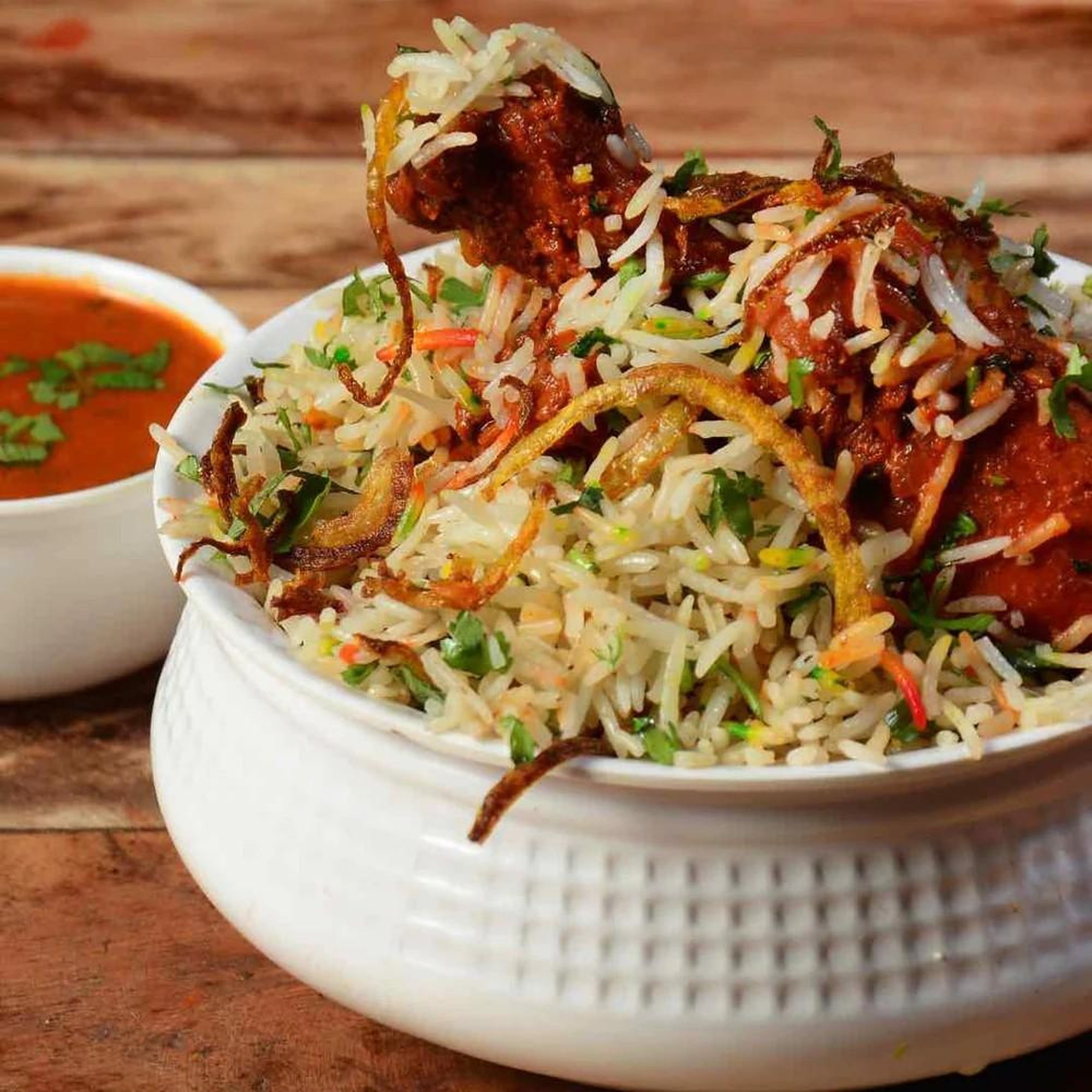 Gongura Chicken Biryani